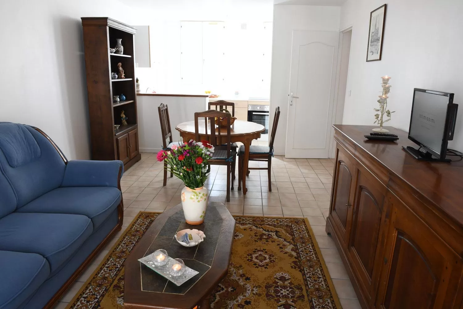 Living room, Seating Area in Appartement 1 chambre, 2éme étage - DIEPPE