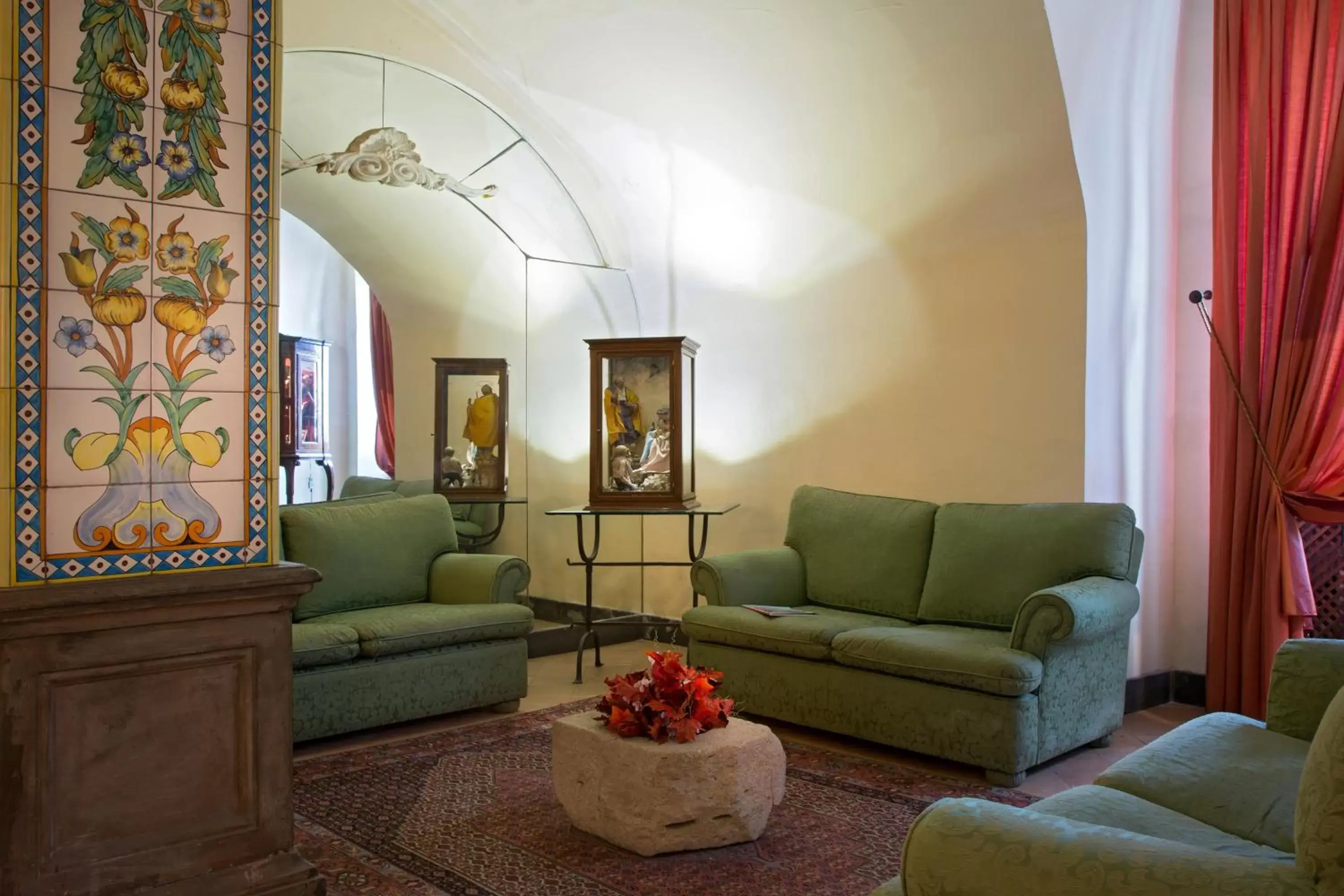 Lobby or reception, Seating Area in San Francesco al Monte