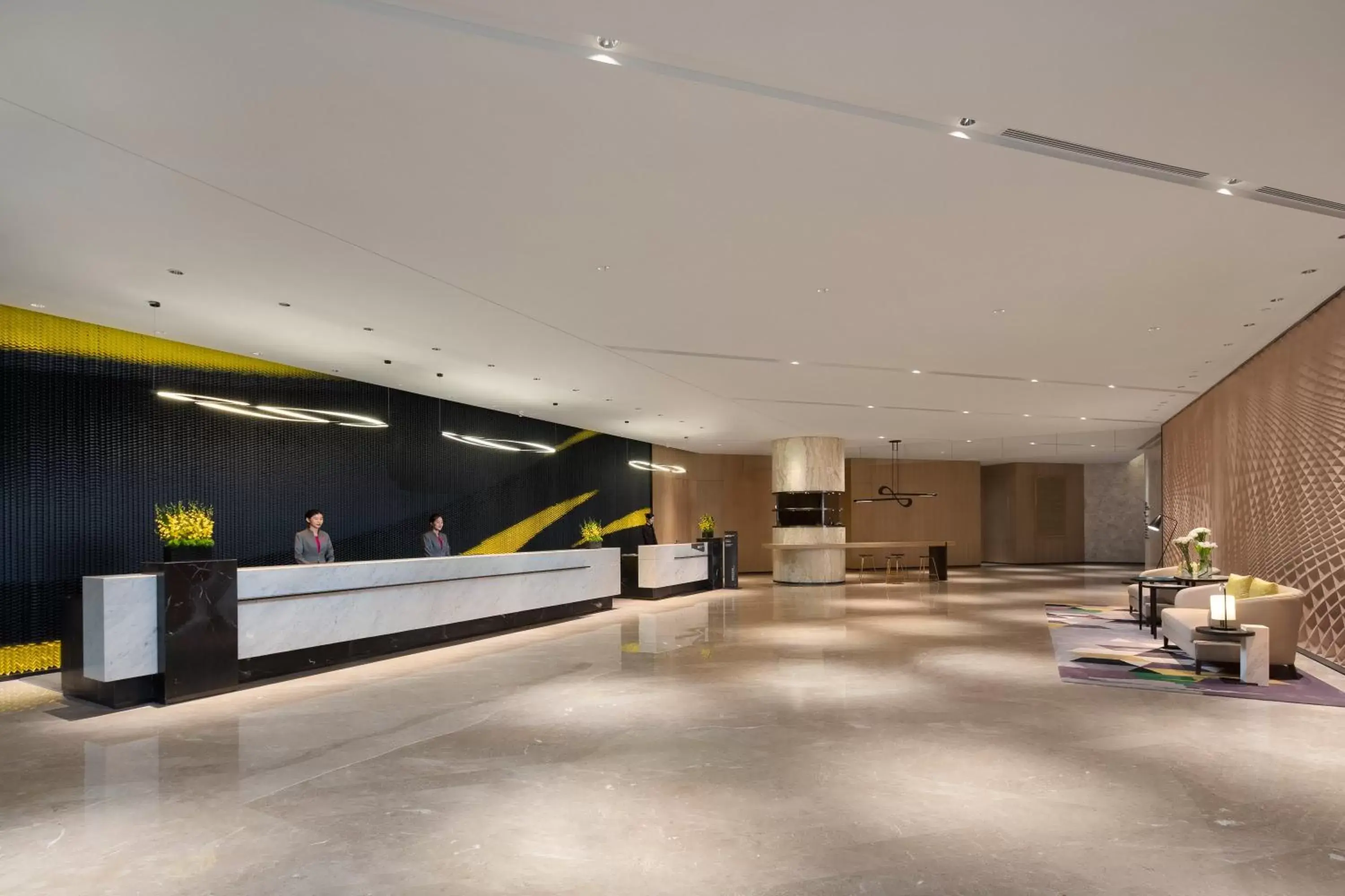 Property building, Lobby/Reception in Crowne Plaza Foshan Nanhai, an IHG Hotel