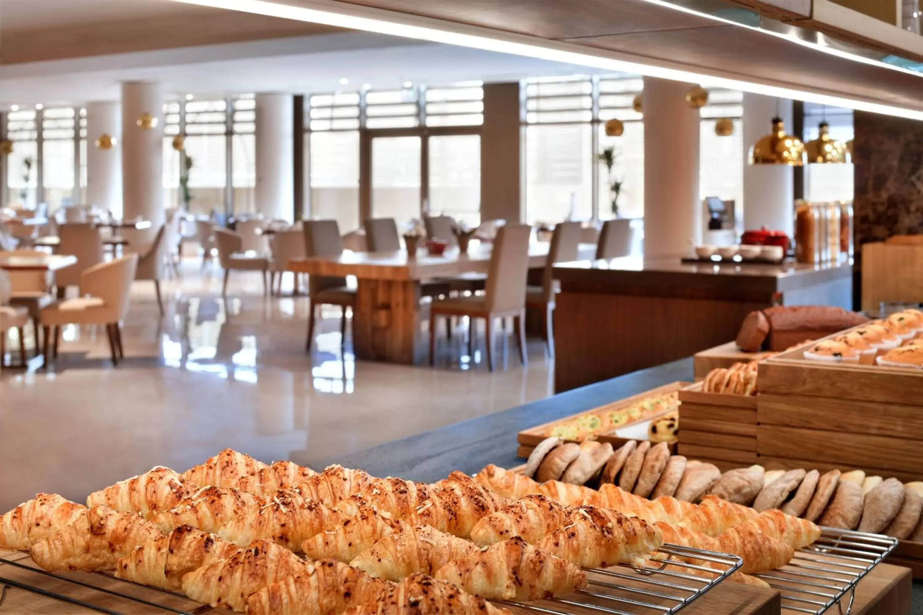 Kitchen or kitchenette, Restaurant/Places to Eat in Marriott Riyadh Diplomatic Quarter