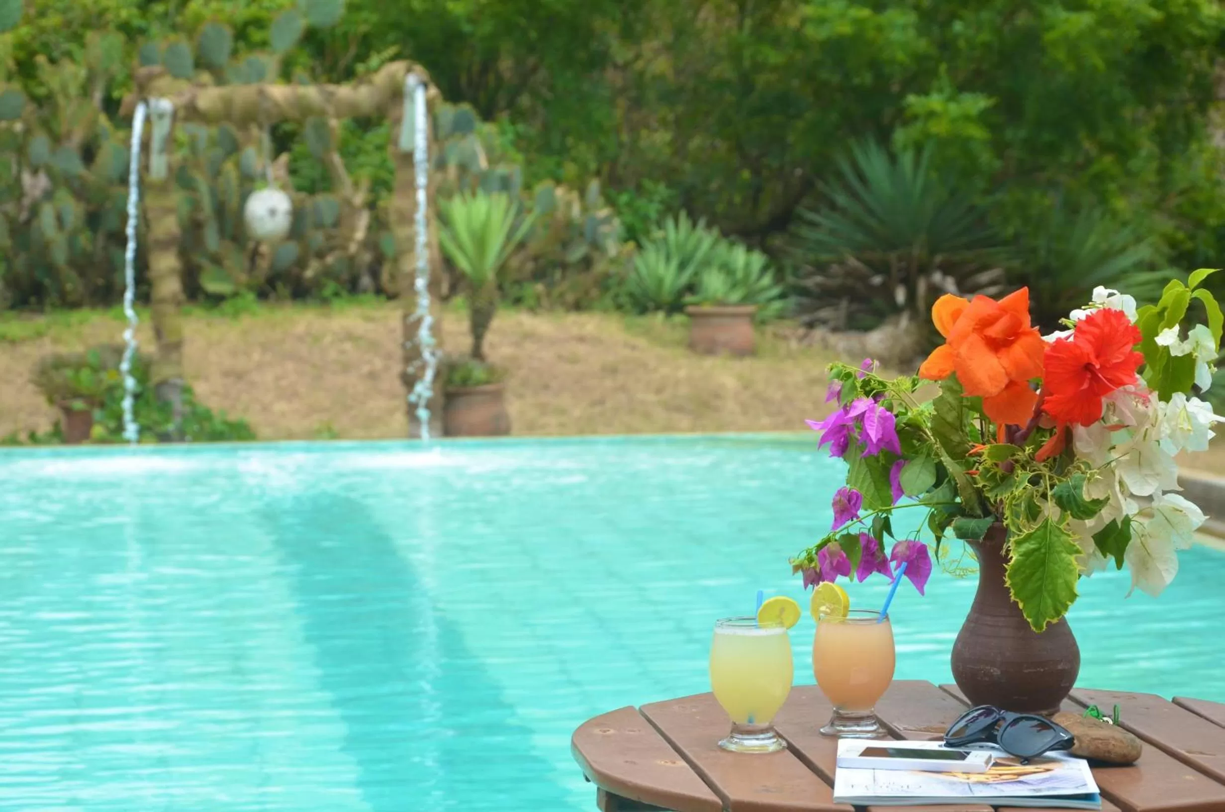 Swimming Pool in Auberge de Grand Popo