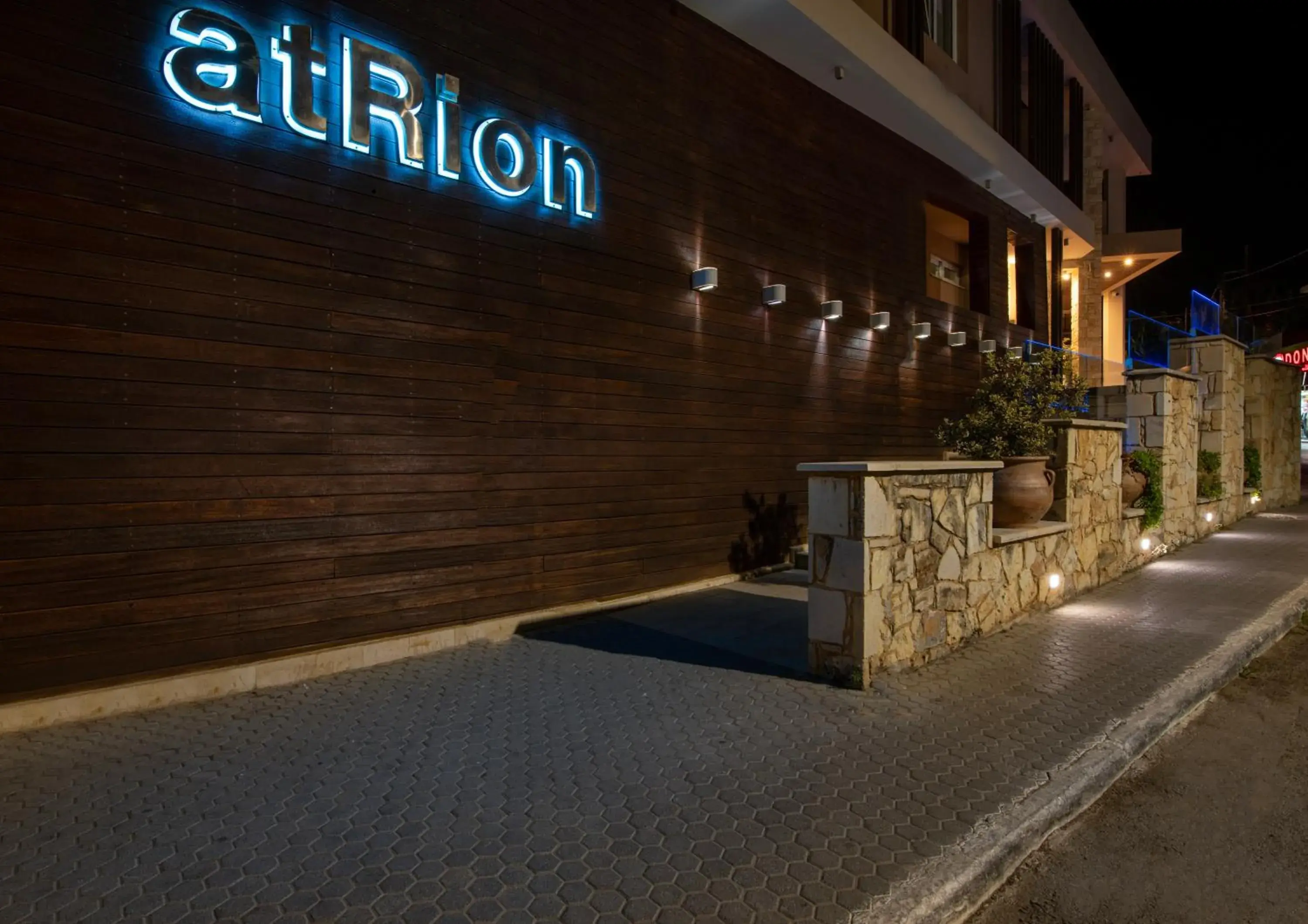 Facade/entrance in Atrion Resort Hotel