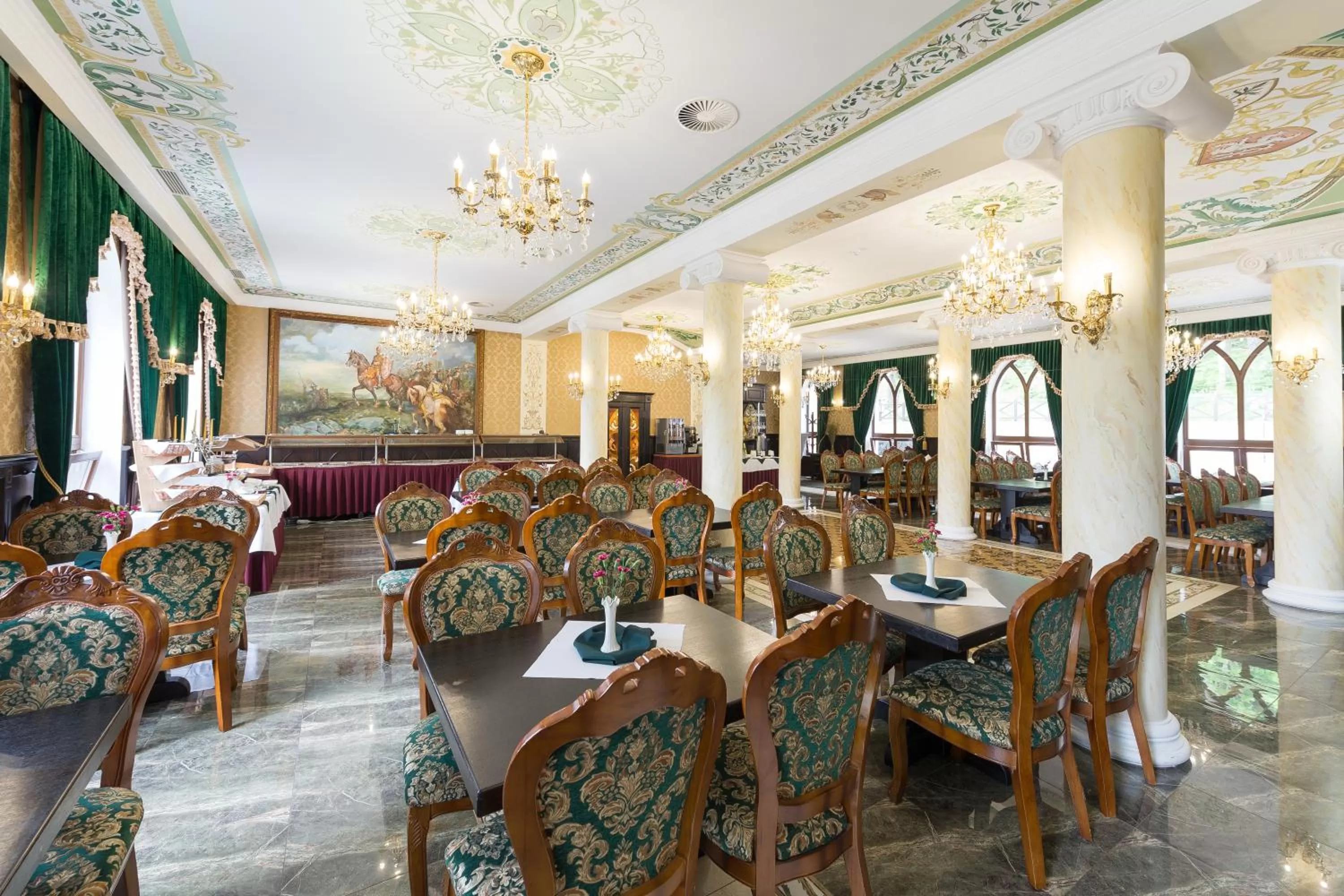 Restaurant/places to eat in Zámek Lužec Spa & Wellness Resort