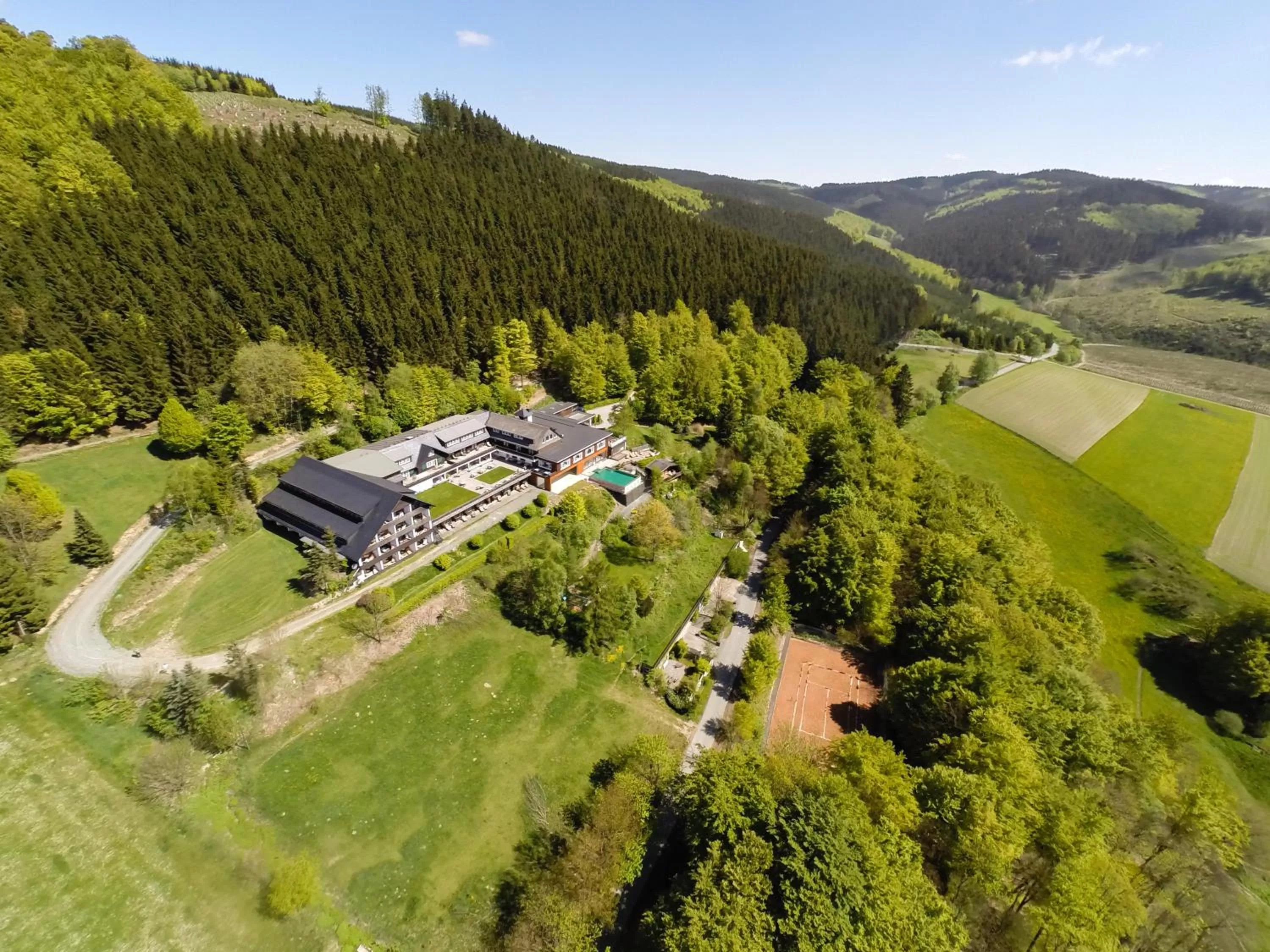 Bird's eye view, Bird's-eye View in Waldhaus Ohlenbach