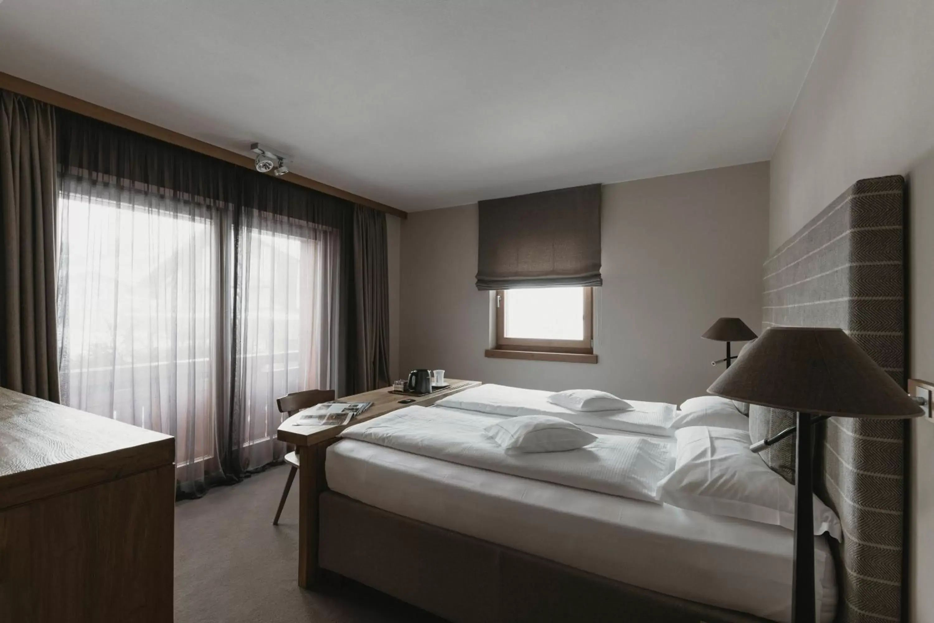 Bed in Eco & Wellness Boutique Hotel Sonne