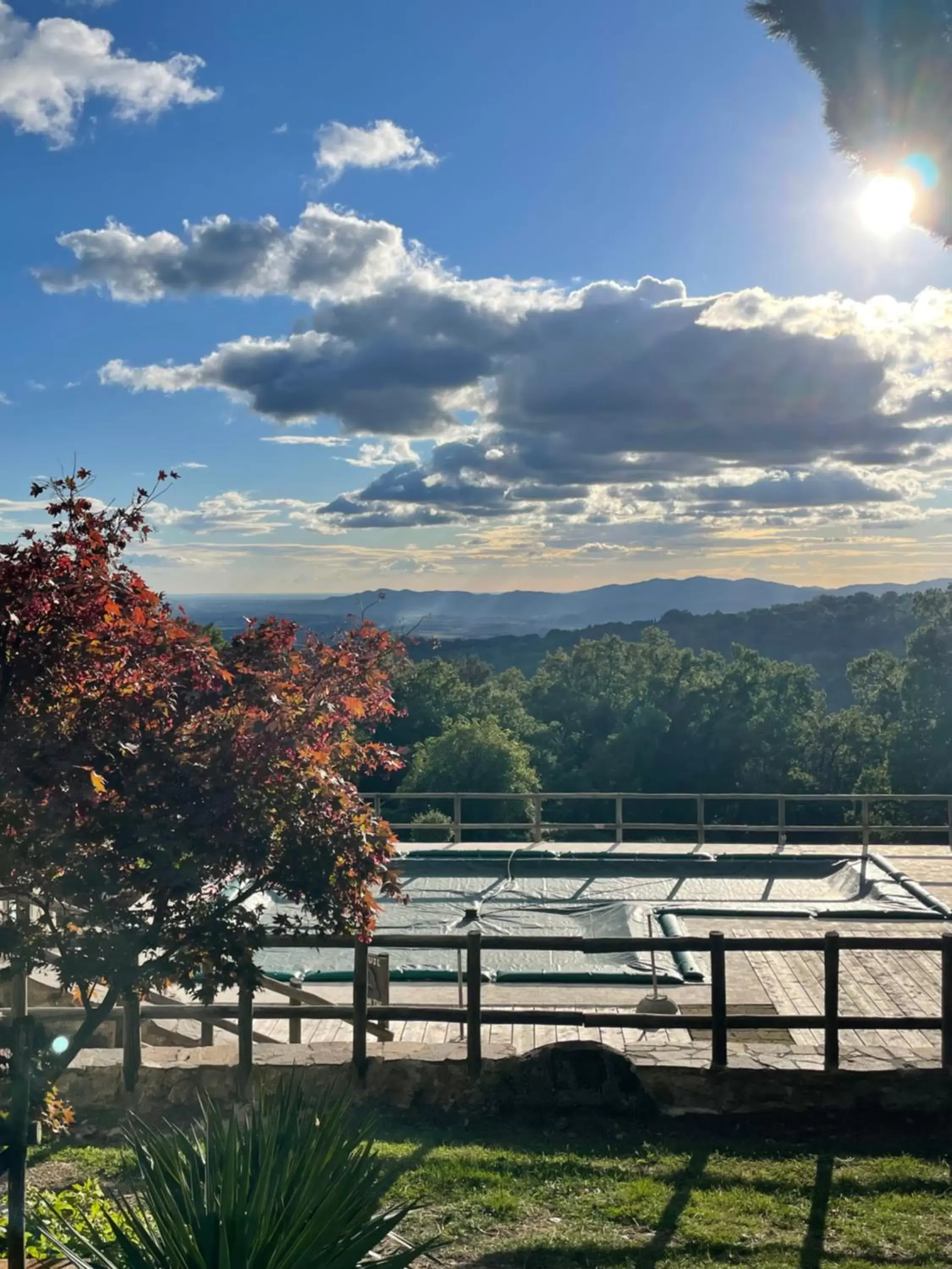 Mountain View in B&B Podere Camaiano