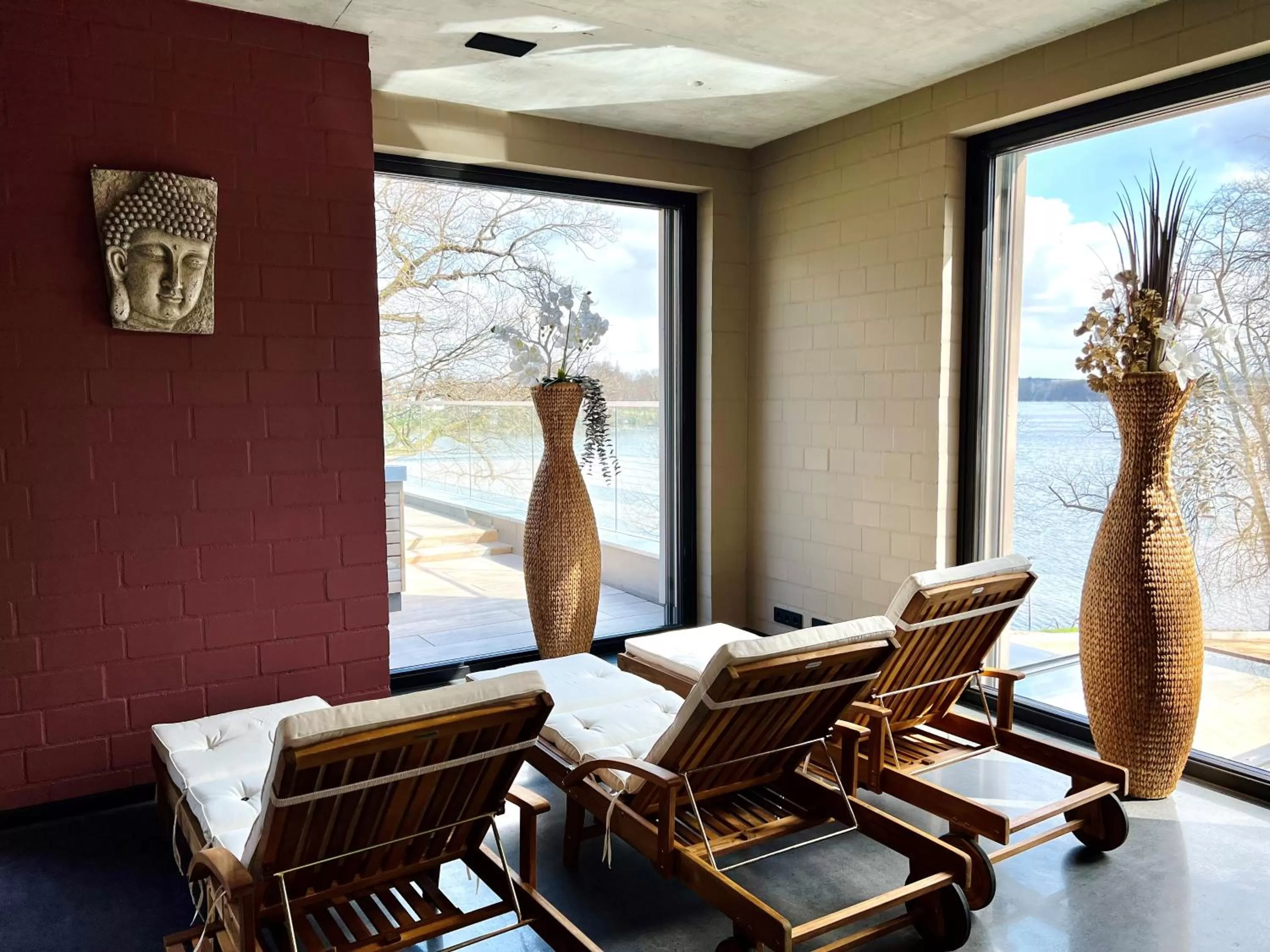 Sauna in Zweirad Hotel Lenne