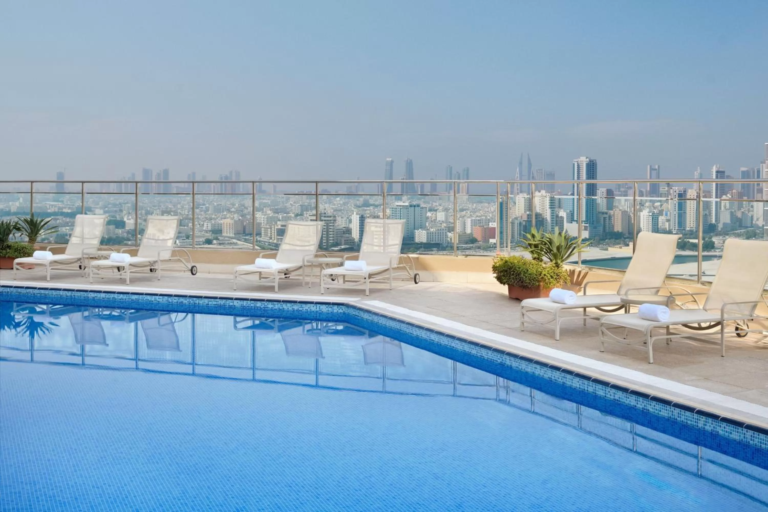 Swimming pool in Marriott Executive Apartments Manama, Bahrain
