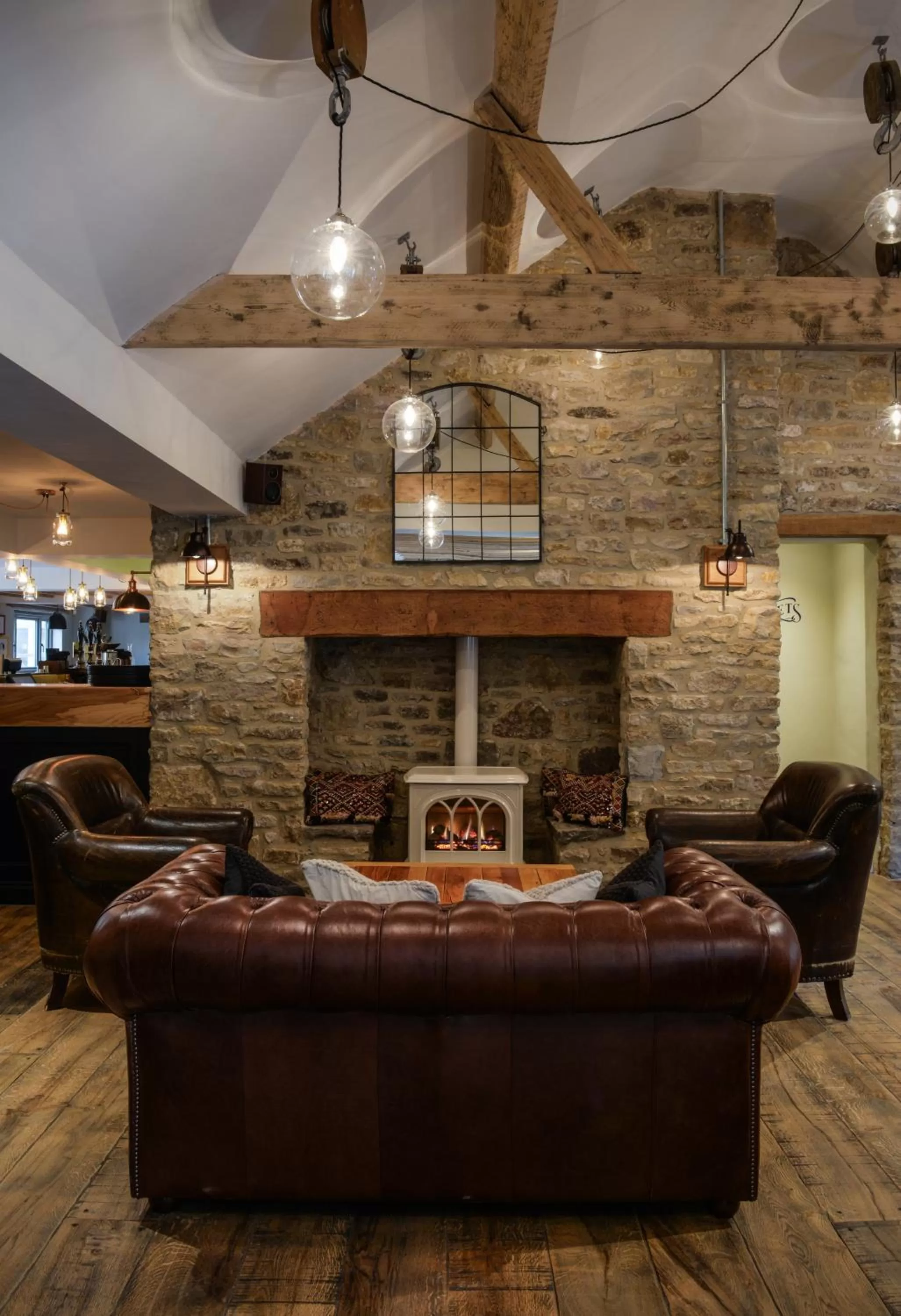 Lounge or bar in The Litton