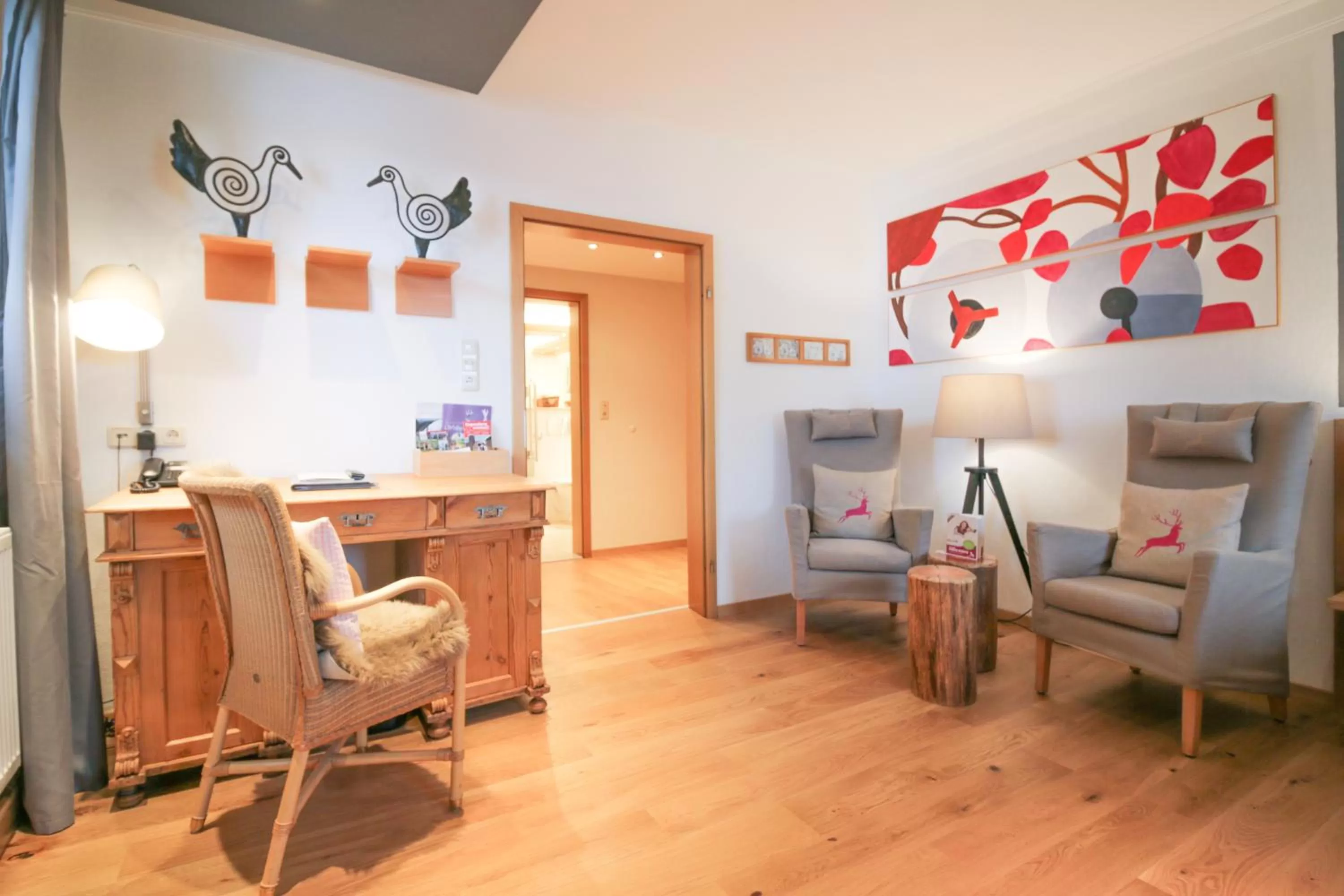 Decorative detail in Romantik Hotel Hirschen