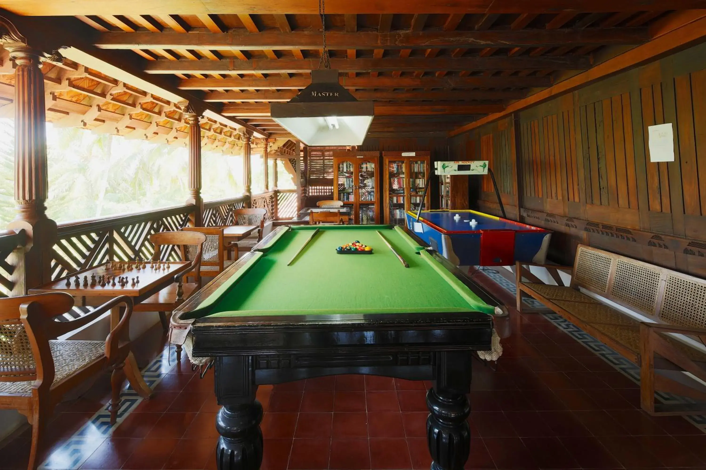 Billiard, Billiards in The Travancore Heritage Beach Resort