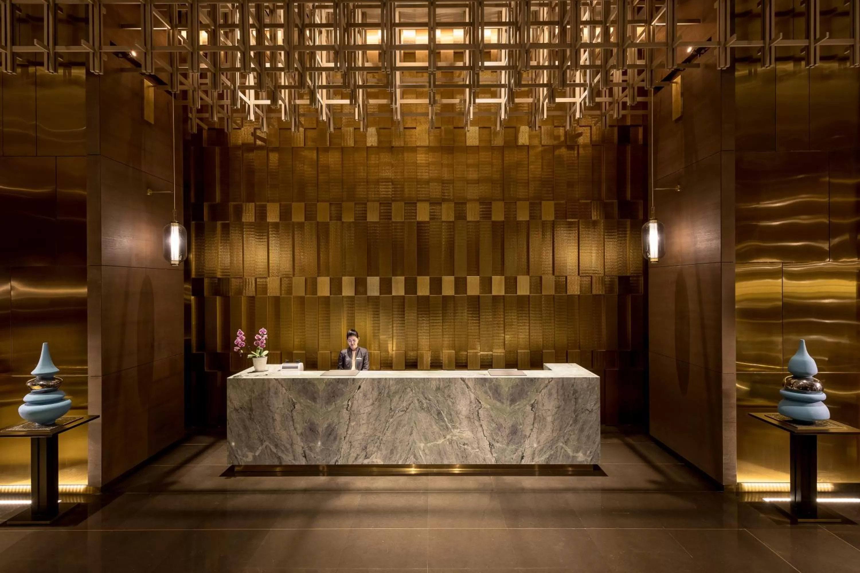 Lobby or reception in Pan Pacific Yangon