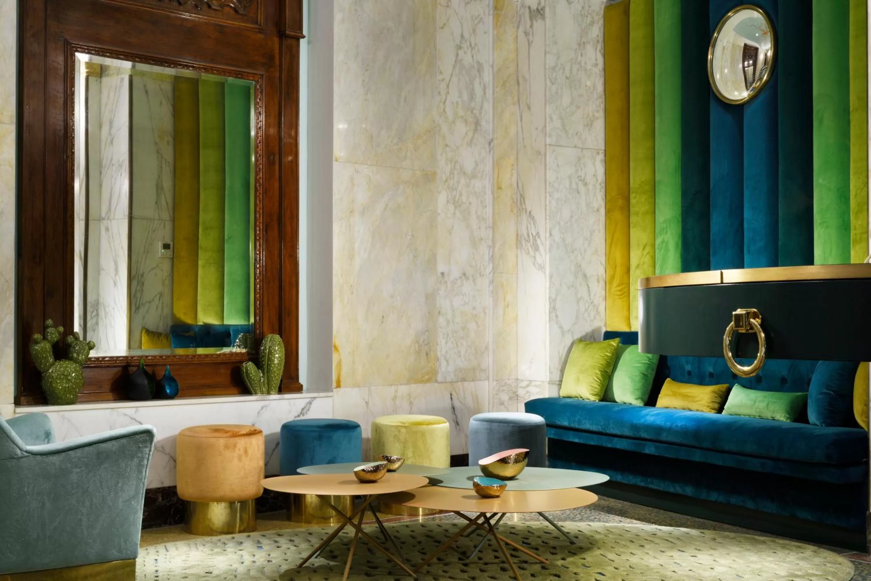 Lobby or reception in Hotel Continental Genova