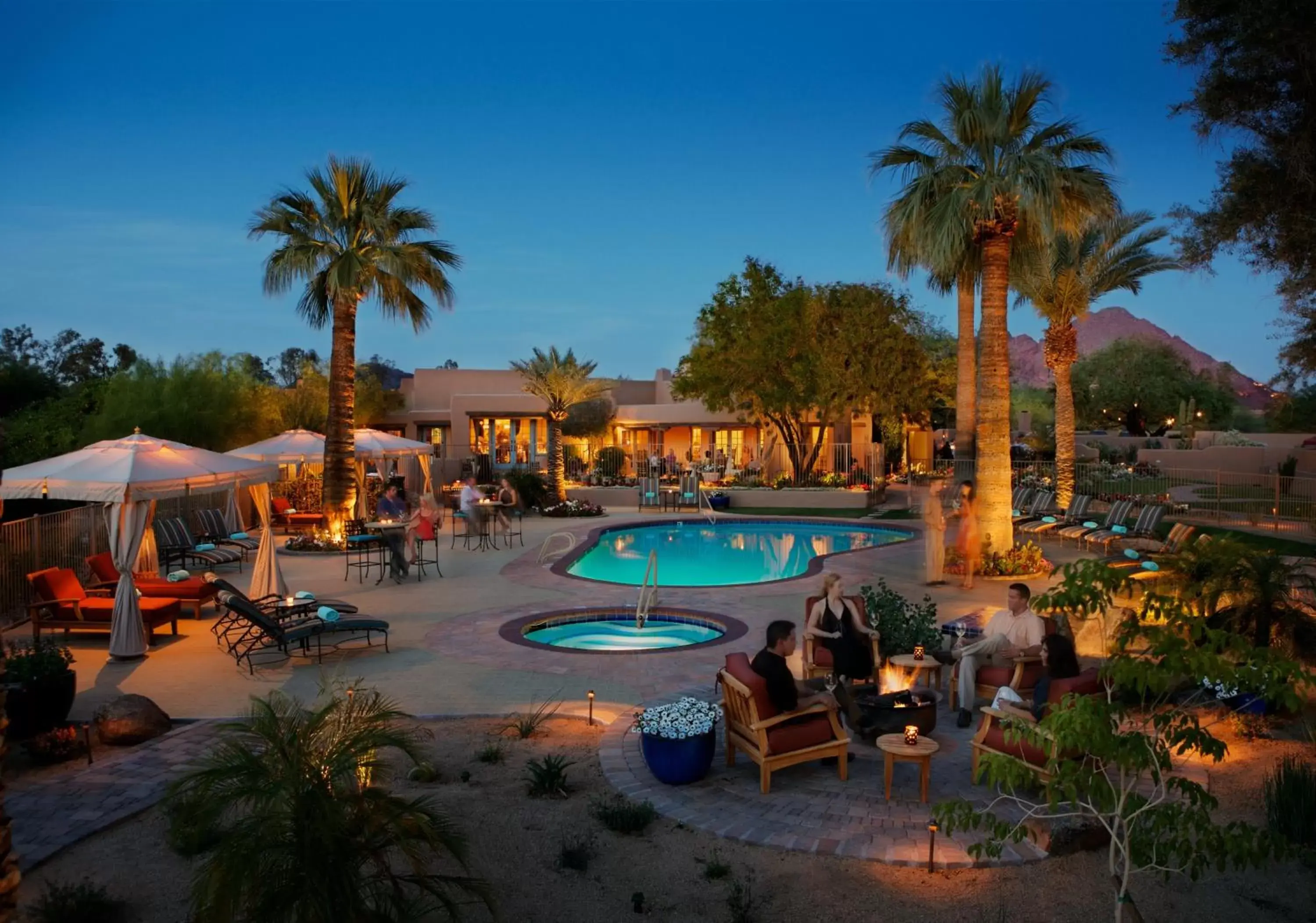 Swimming Pool in The Hermosa Inn