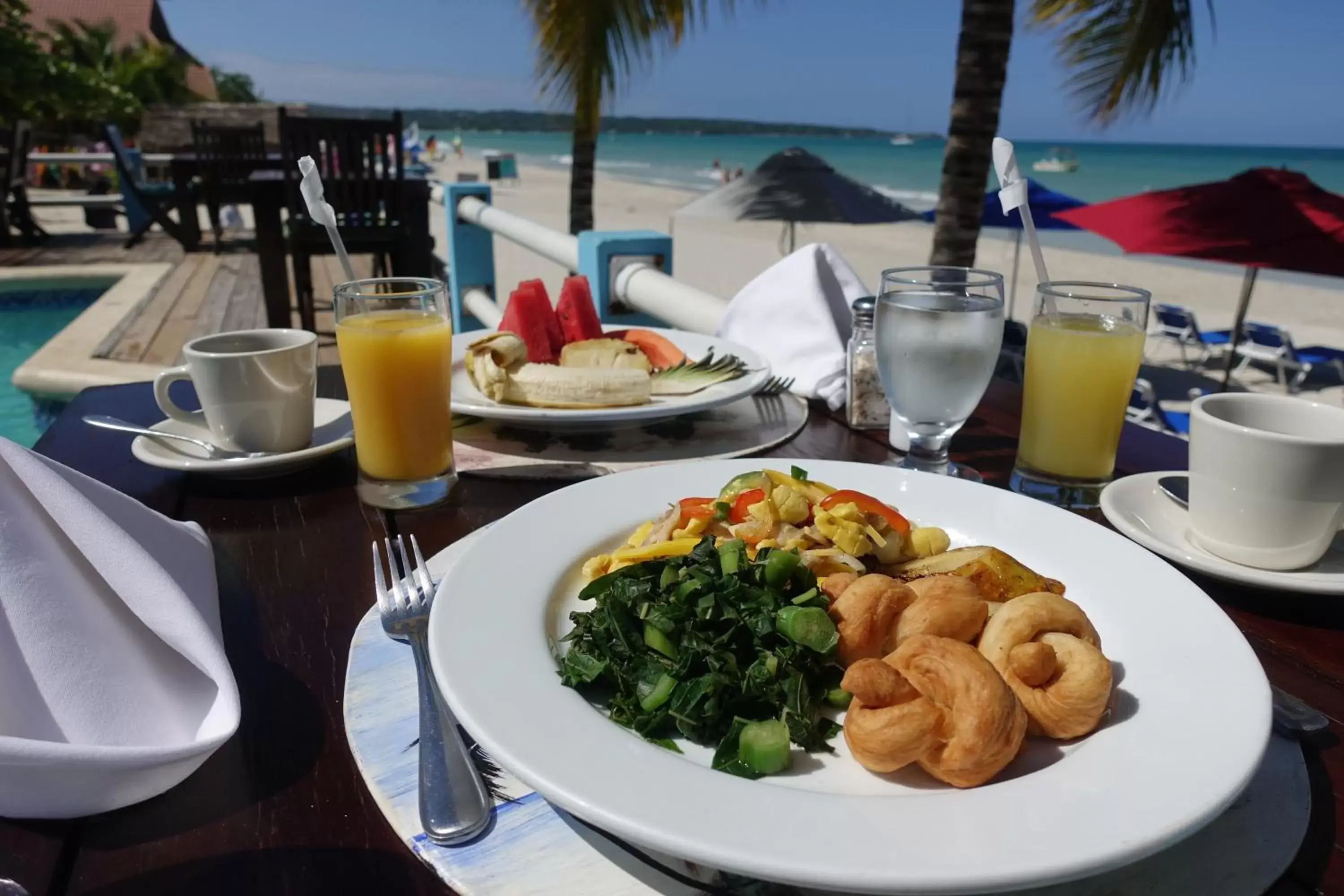 Breakfast in Negril Palms