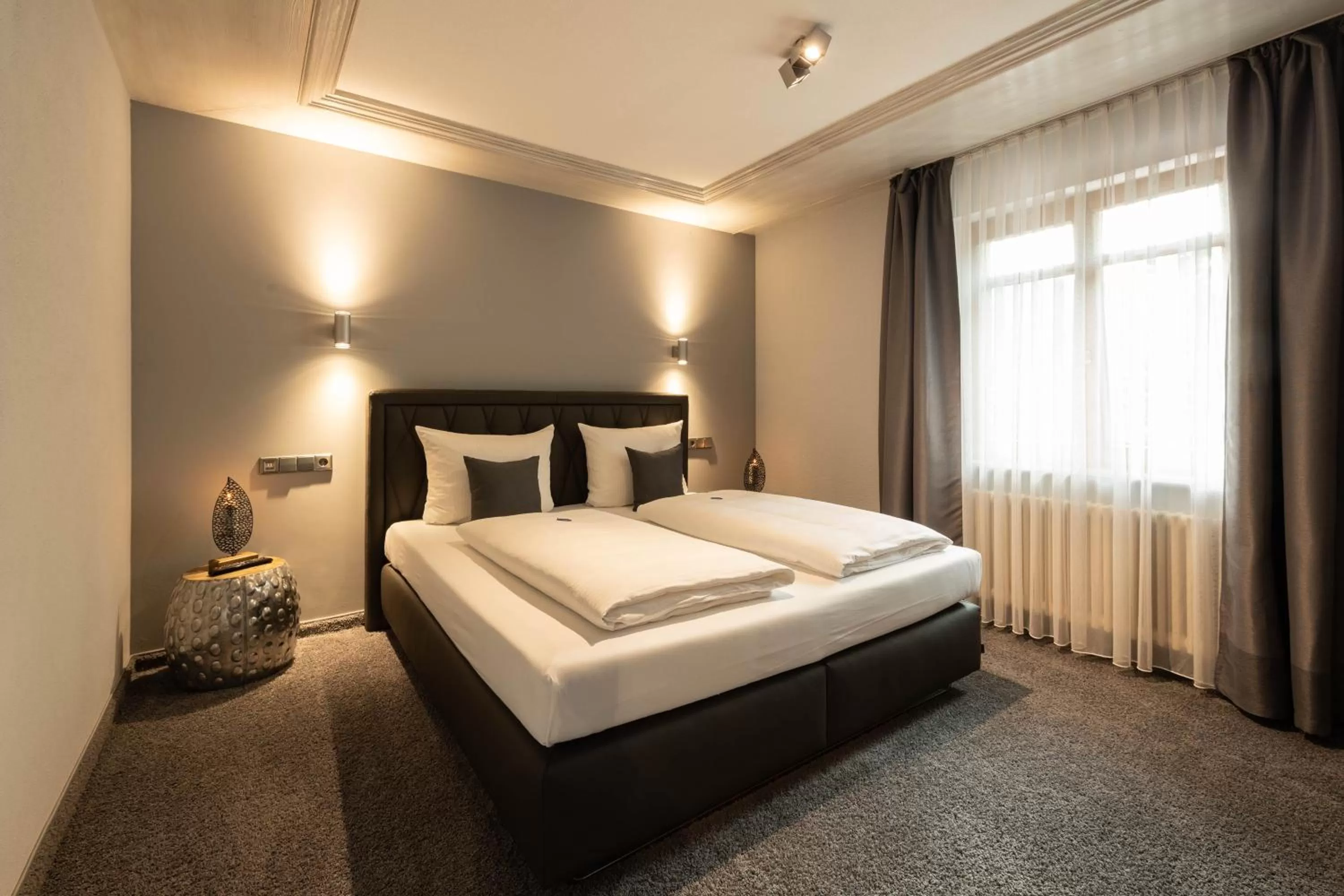 Bed in Hotel & Restaurant Becher