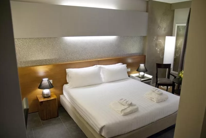 Bed in Admiral Park Hotel by Falco D'Oro Hotels
