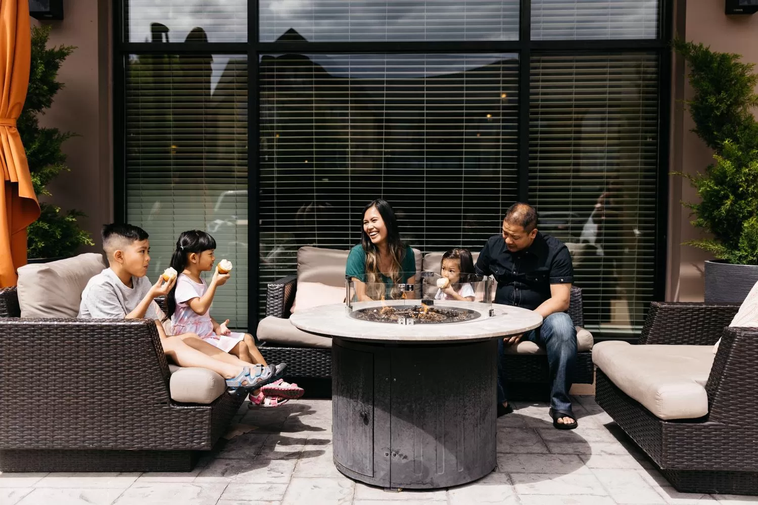 Patio in Summerland Waterfront Resort & Spa