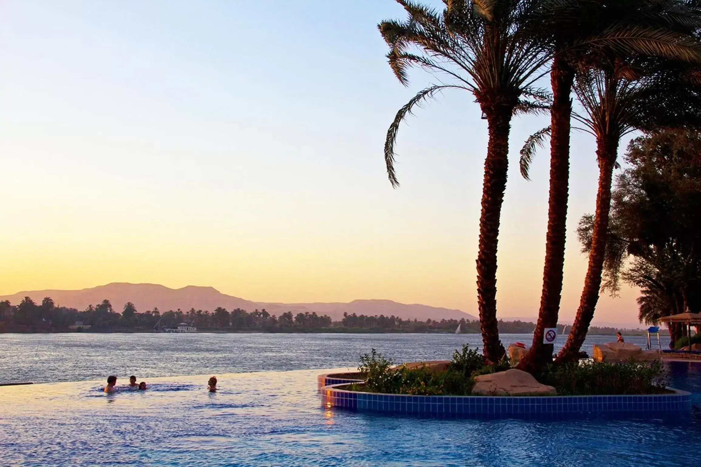 Swimming pool, Natural Landscape in Jolie Ville Hotel & Spa Kings Island Luxor