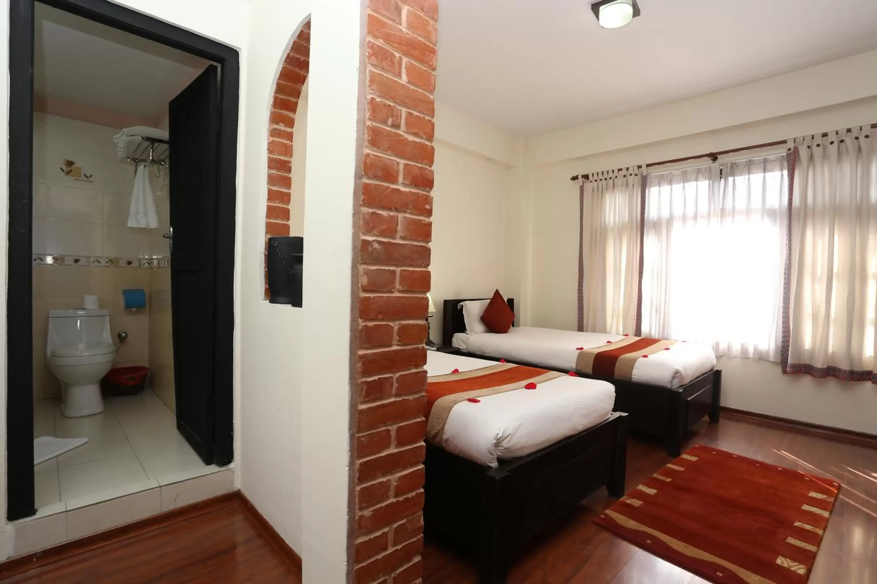 Bedroom, Bed in Thamel Eco Resort