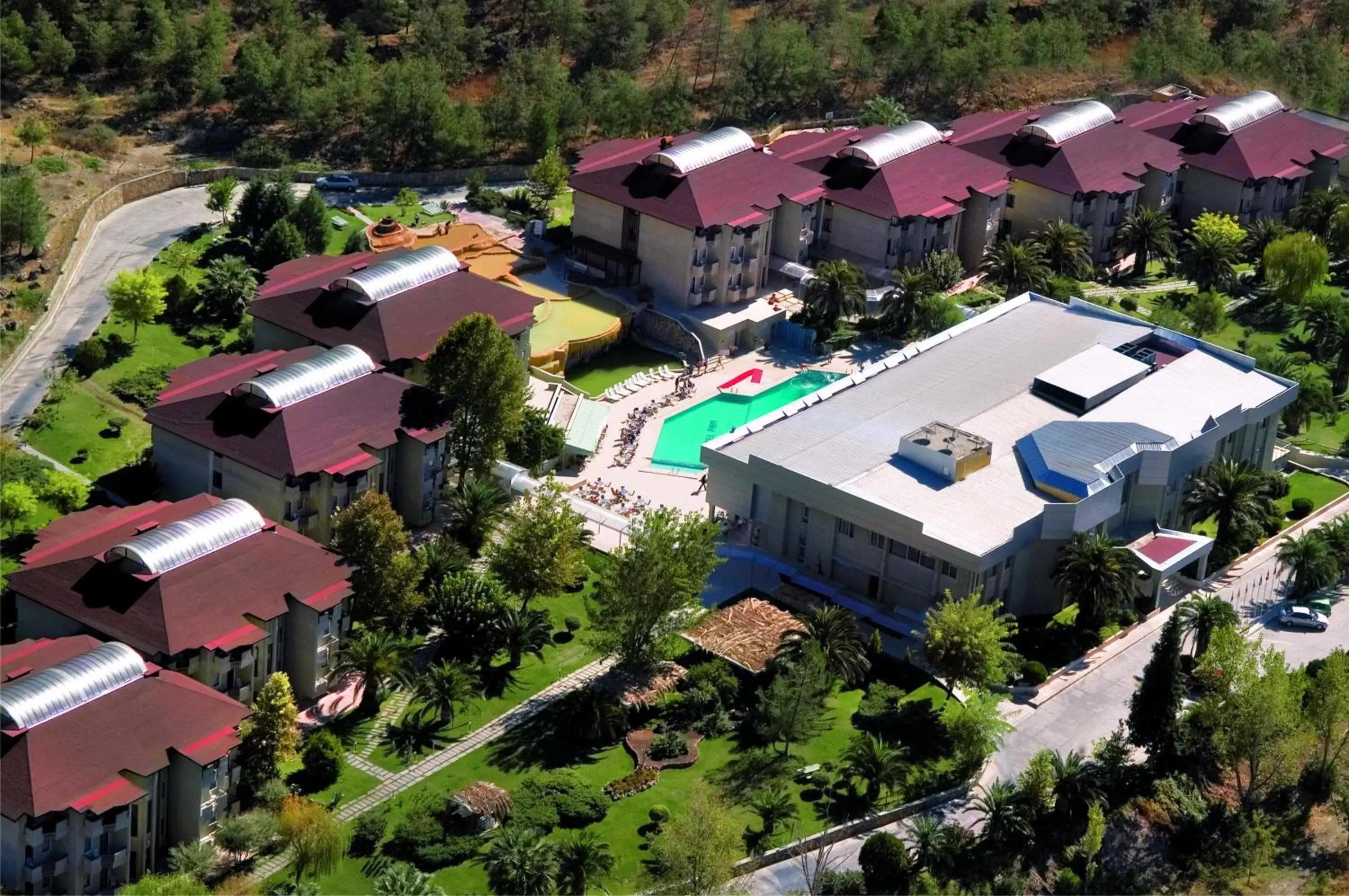 Bird's eye view in Pam Thermal Hotel Clinic & Spa Bird's eye view in Pam Thermal Hotel Clinic & Spa