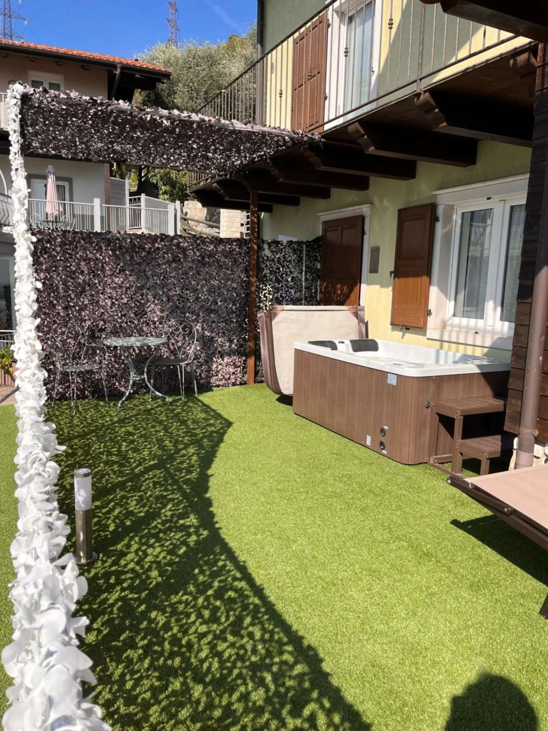 Patio in Hotel Isola Verde