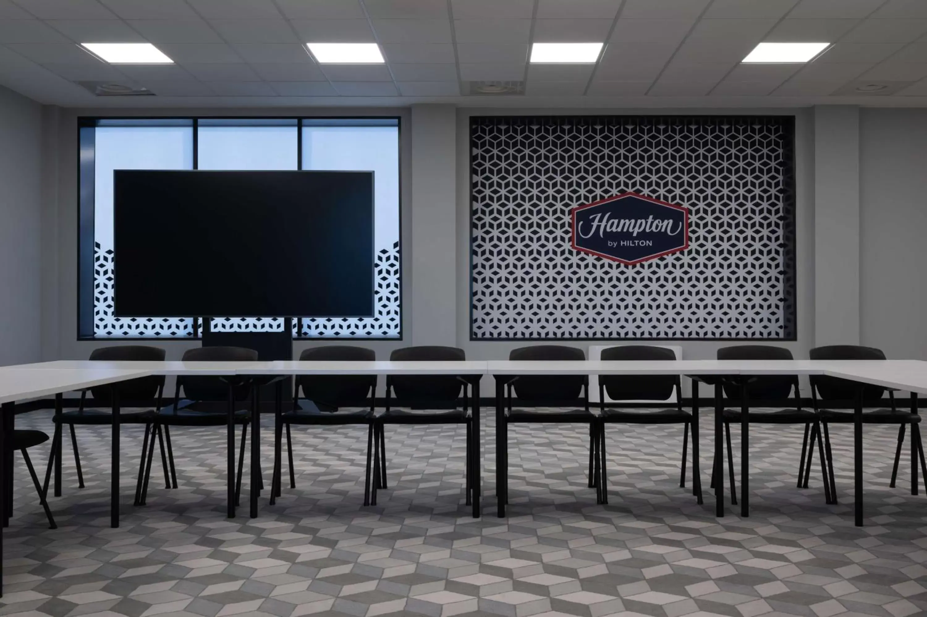 Meeting/conference room, TV/Entertainment Center in Hampton by Hilton Rome North Fiano Romano