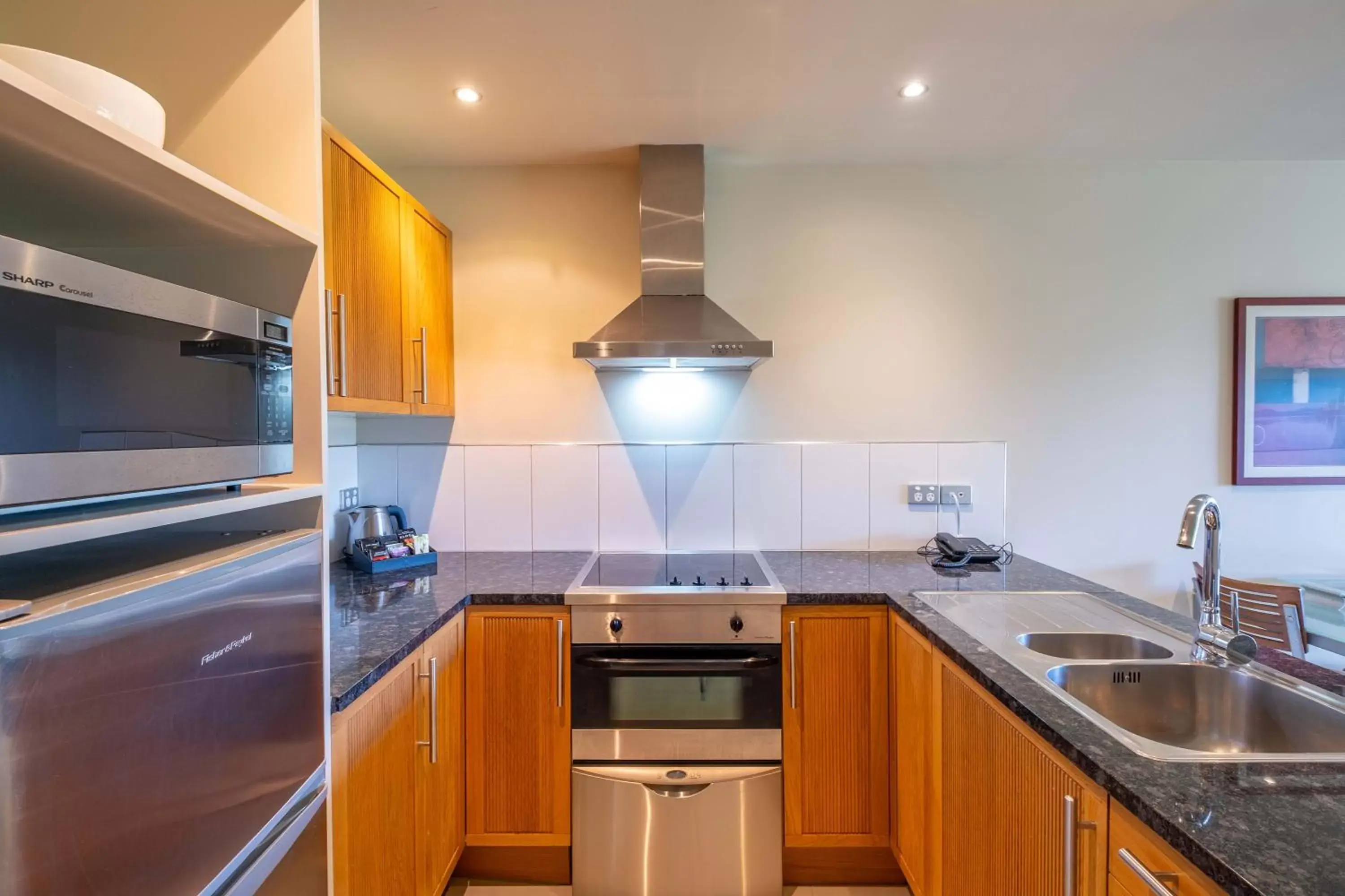 Kitchen/Kitchenette in Oakridge Resort Lake Wanaka