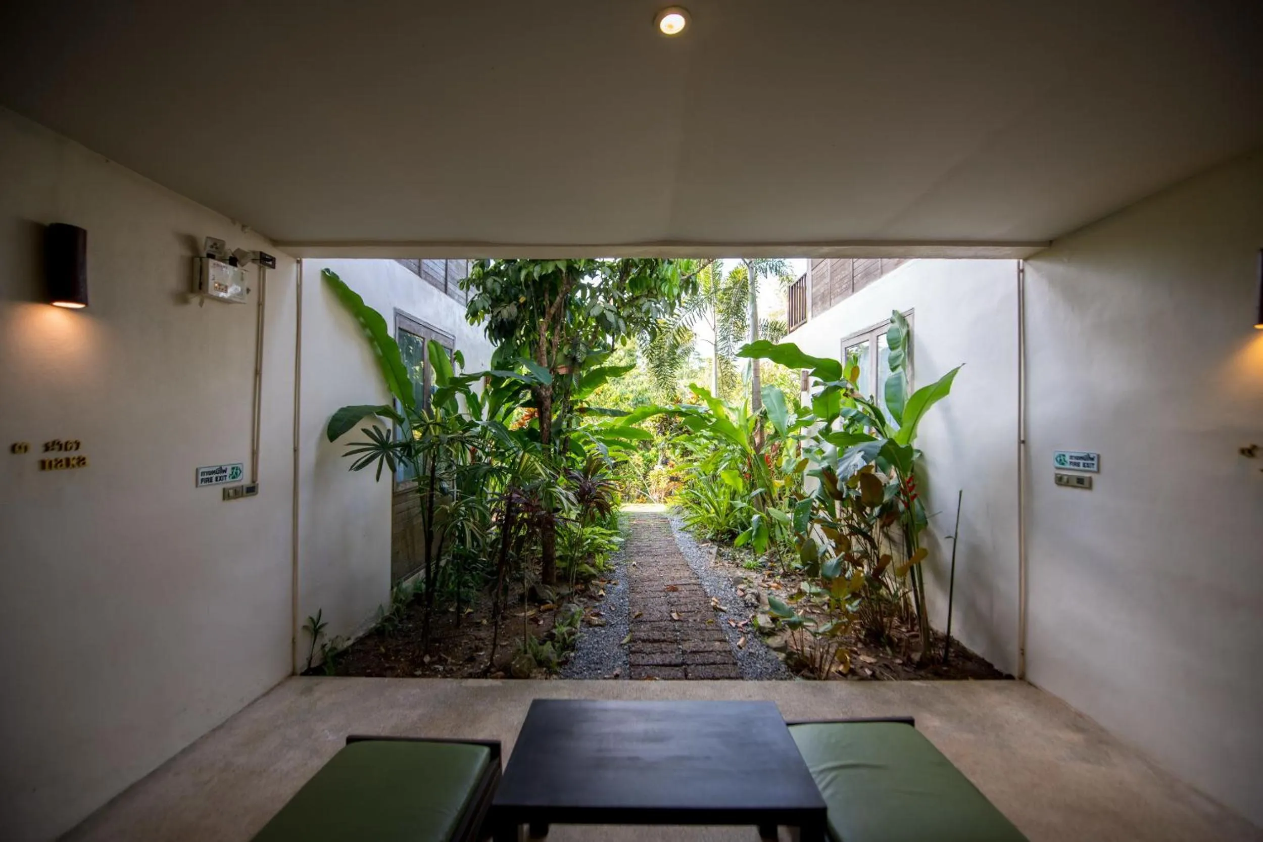 Garden view in Wareerak Hot Spring & Wellness- SHA Extra Plus