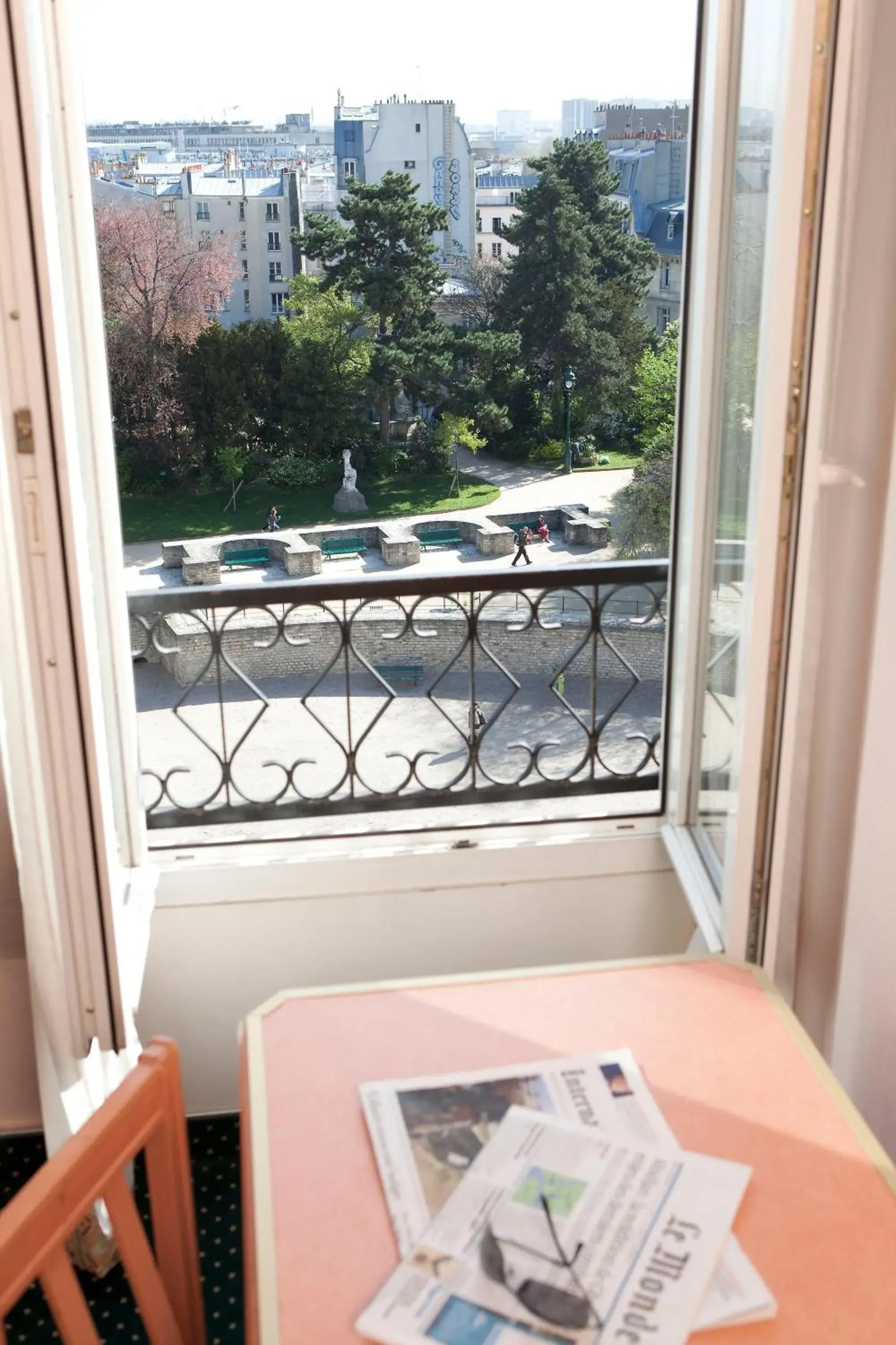 View (from property/room) in Hotel Des Arenes