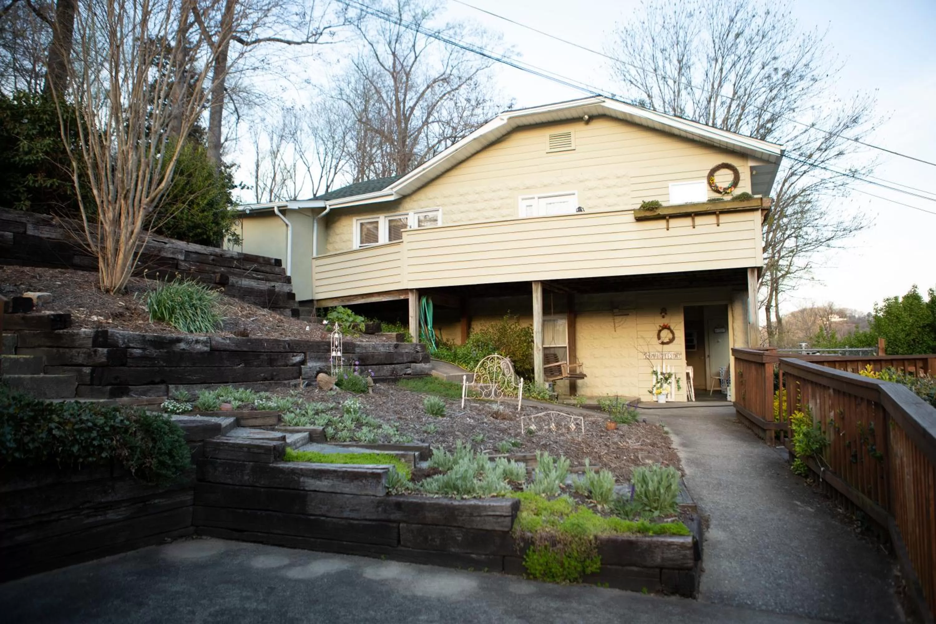 Property Building in The Chimney Rock Inn & Cottages