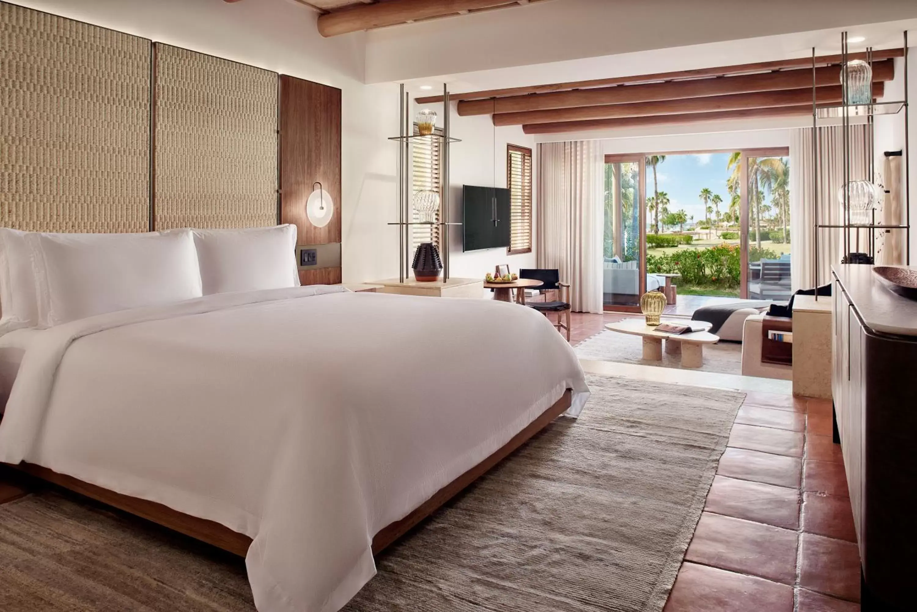 Bed in The St. Regis Punta Mita Resort