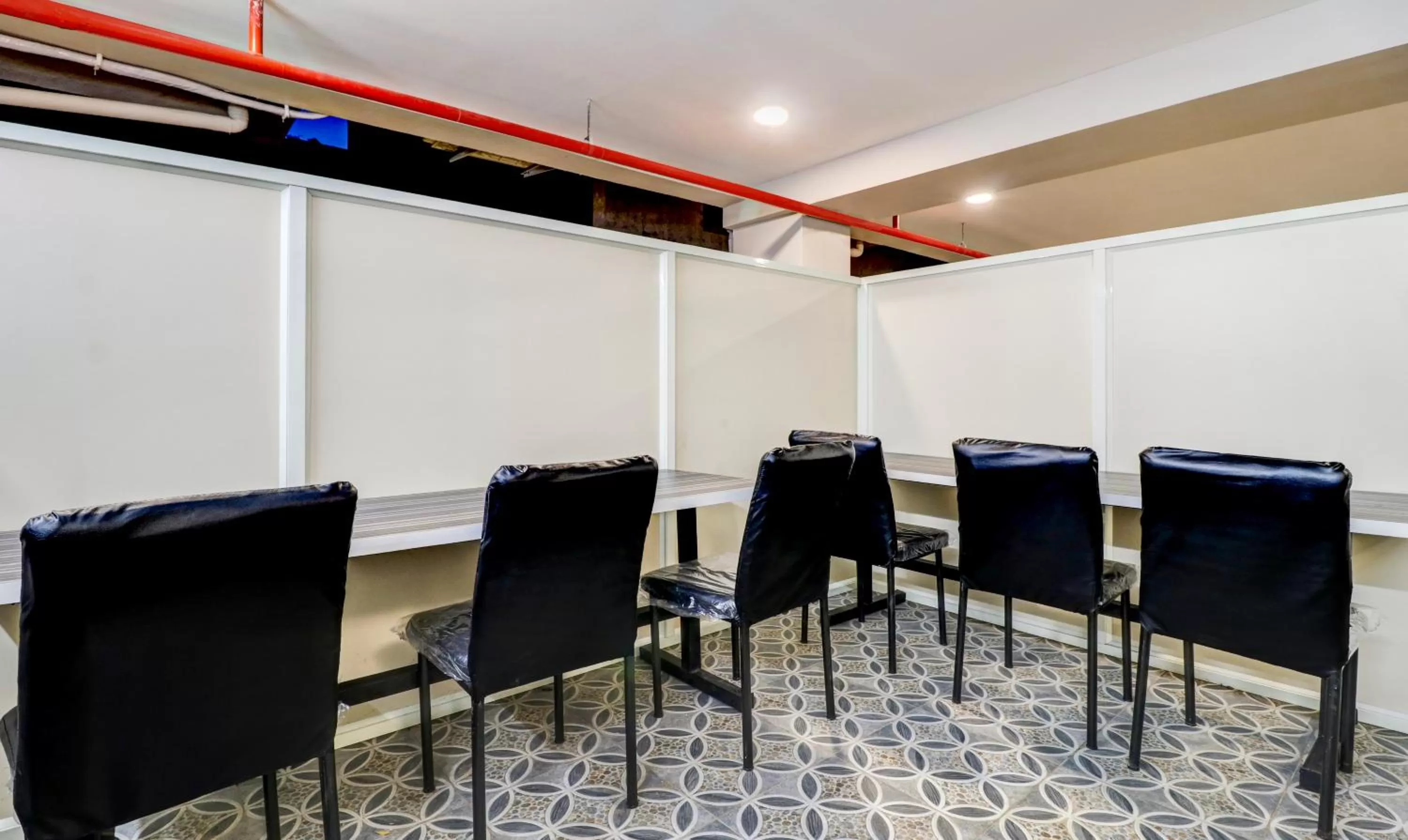 Seating area in Treebo Grand Milan