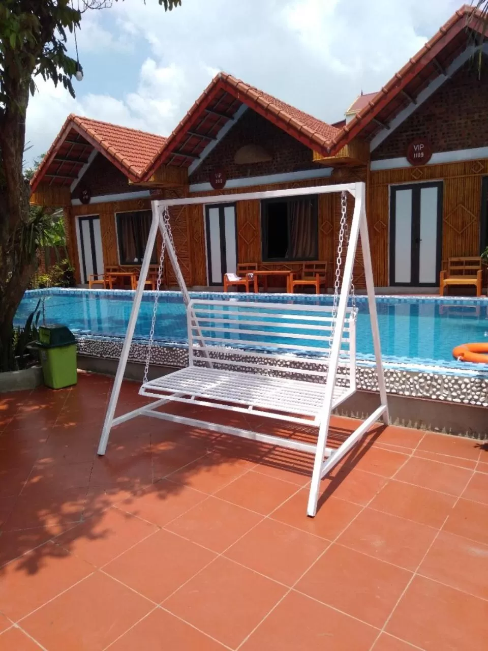 Patio in Tam Coc Charming Bungalow