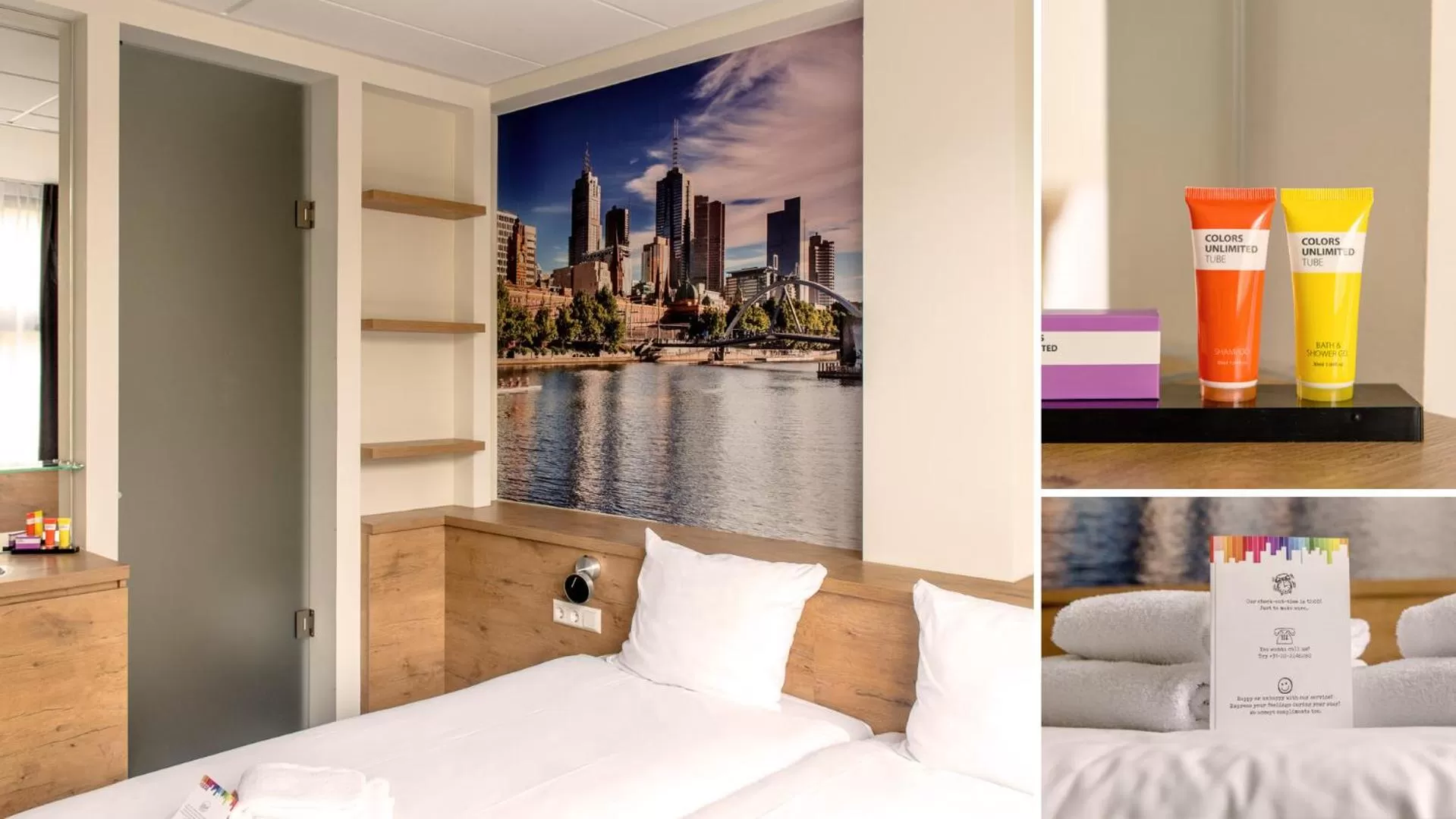 Photo of the whole room, Bed in Citiez Hotel Amsterdam