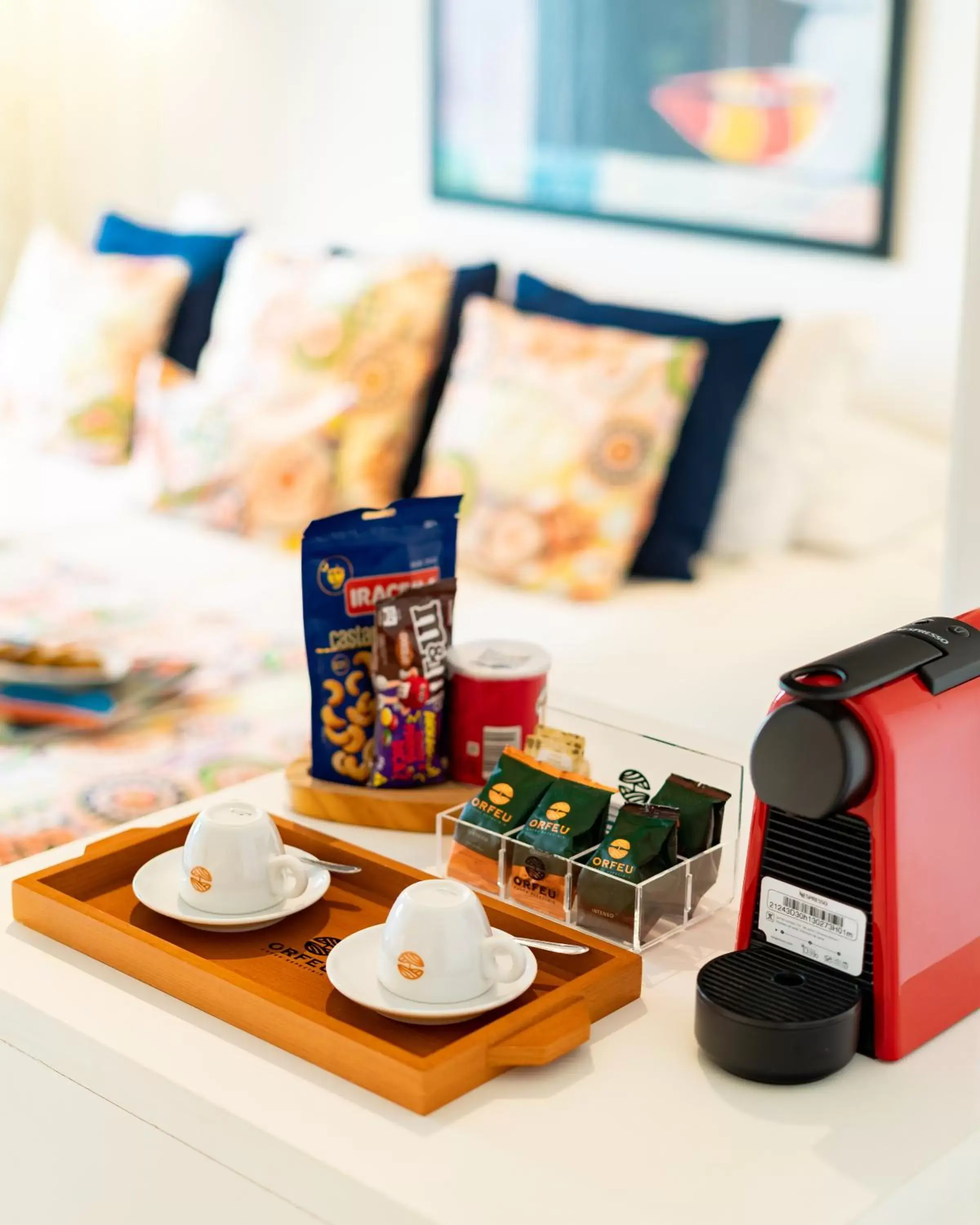 Coffee/tea facilities, Bed in Jubarte Hotel by Insólito Coffee/tea facilities, Bed in Jubarte Hotel by Insólito