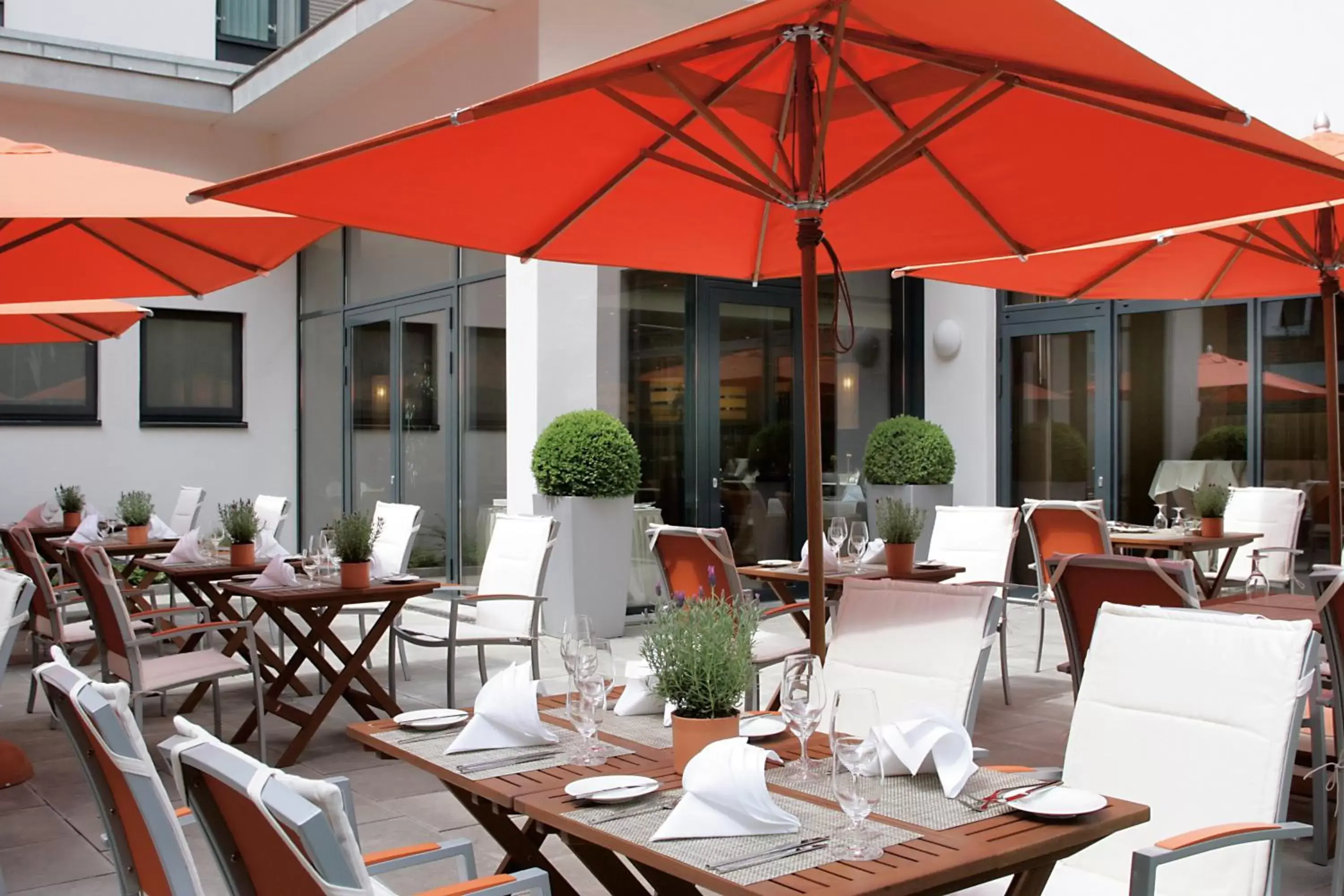Patio, Restaurant/Places to Eat in Lindner Hotel Hamburg am Michel, part of JdV by Hyatt