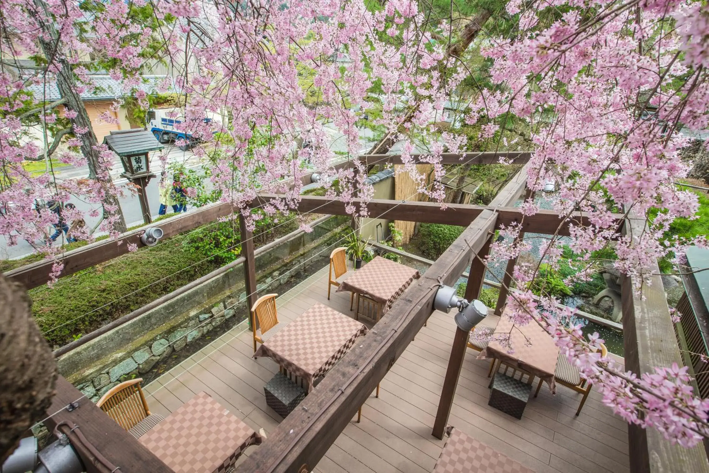 Patio, Balcony/Terrace in Kyoto Nanzenji Ryokan Yachiyo