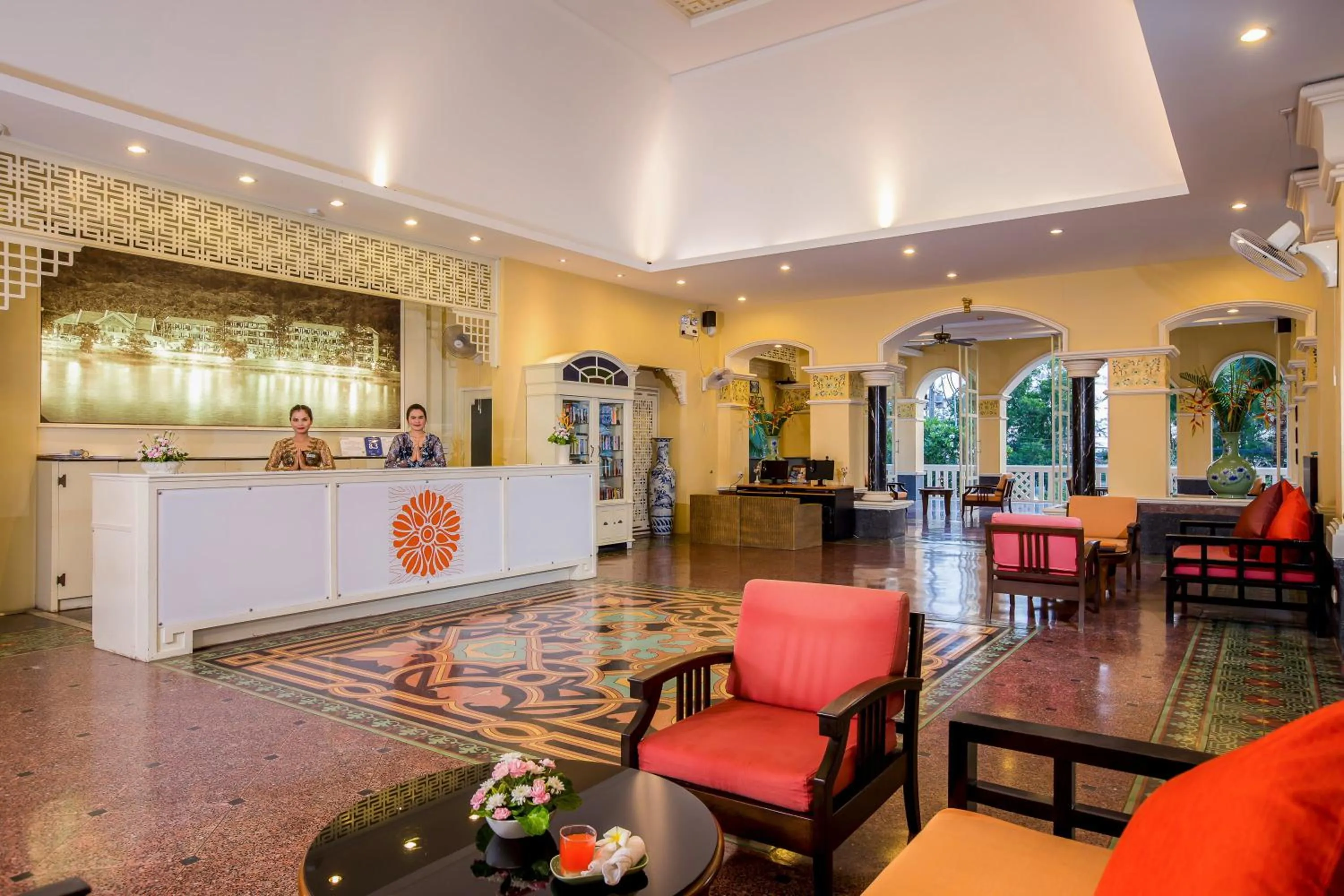 Lobby or reception in The Front Village - SHA Plus