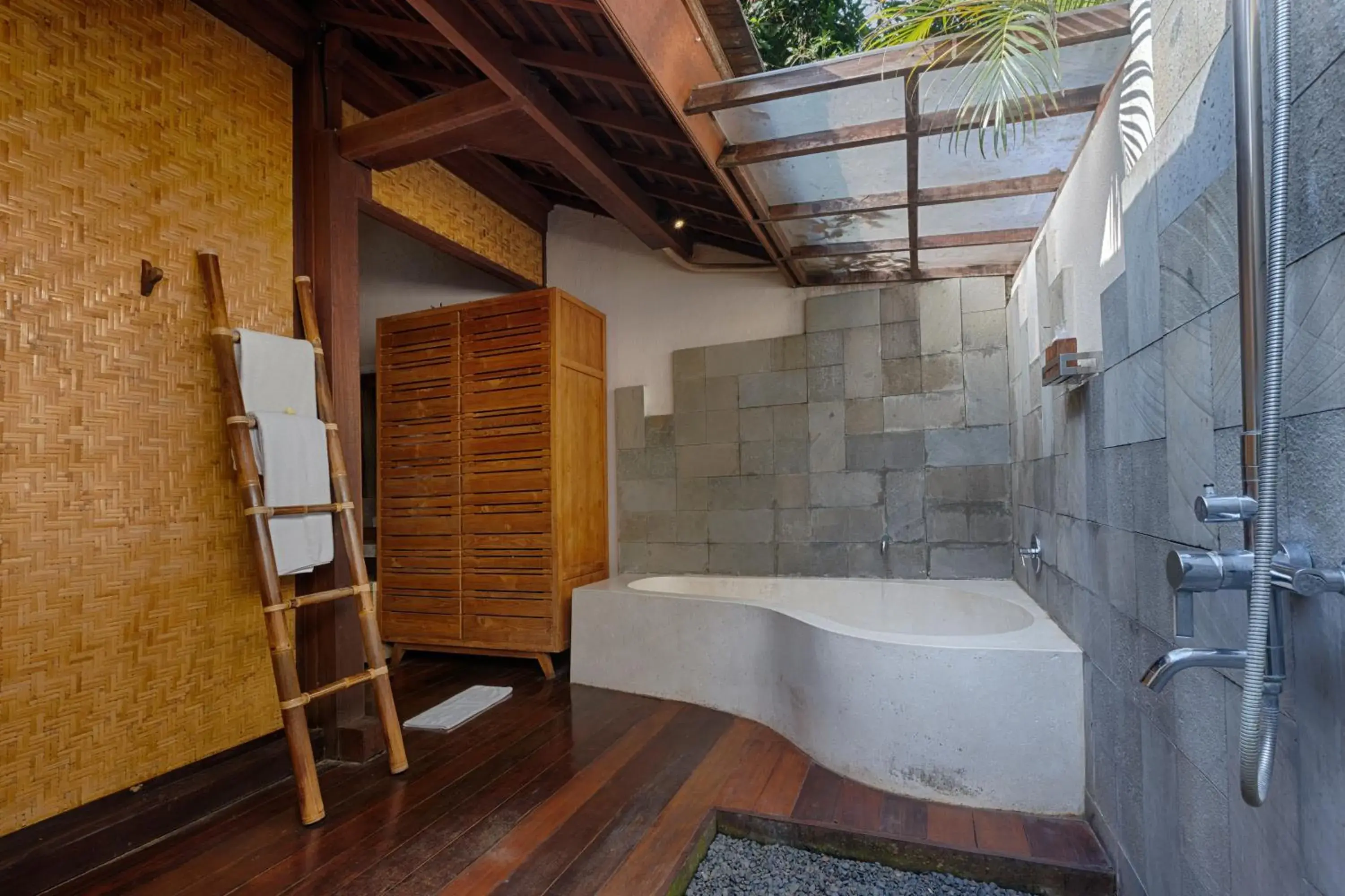 Shower, Bathroom in Ubud Padi Villas