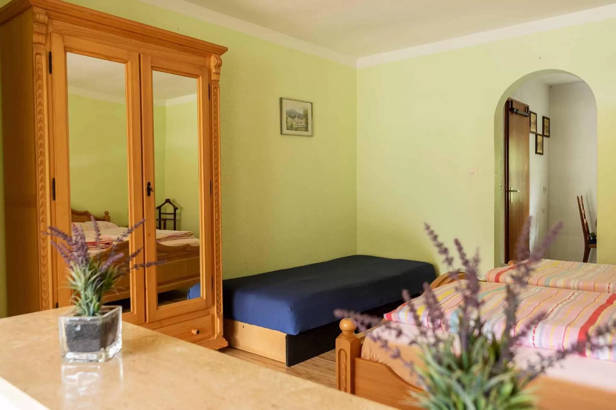 Bed in Landgasthof Peterhof