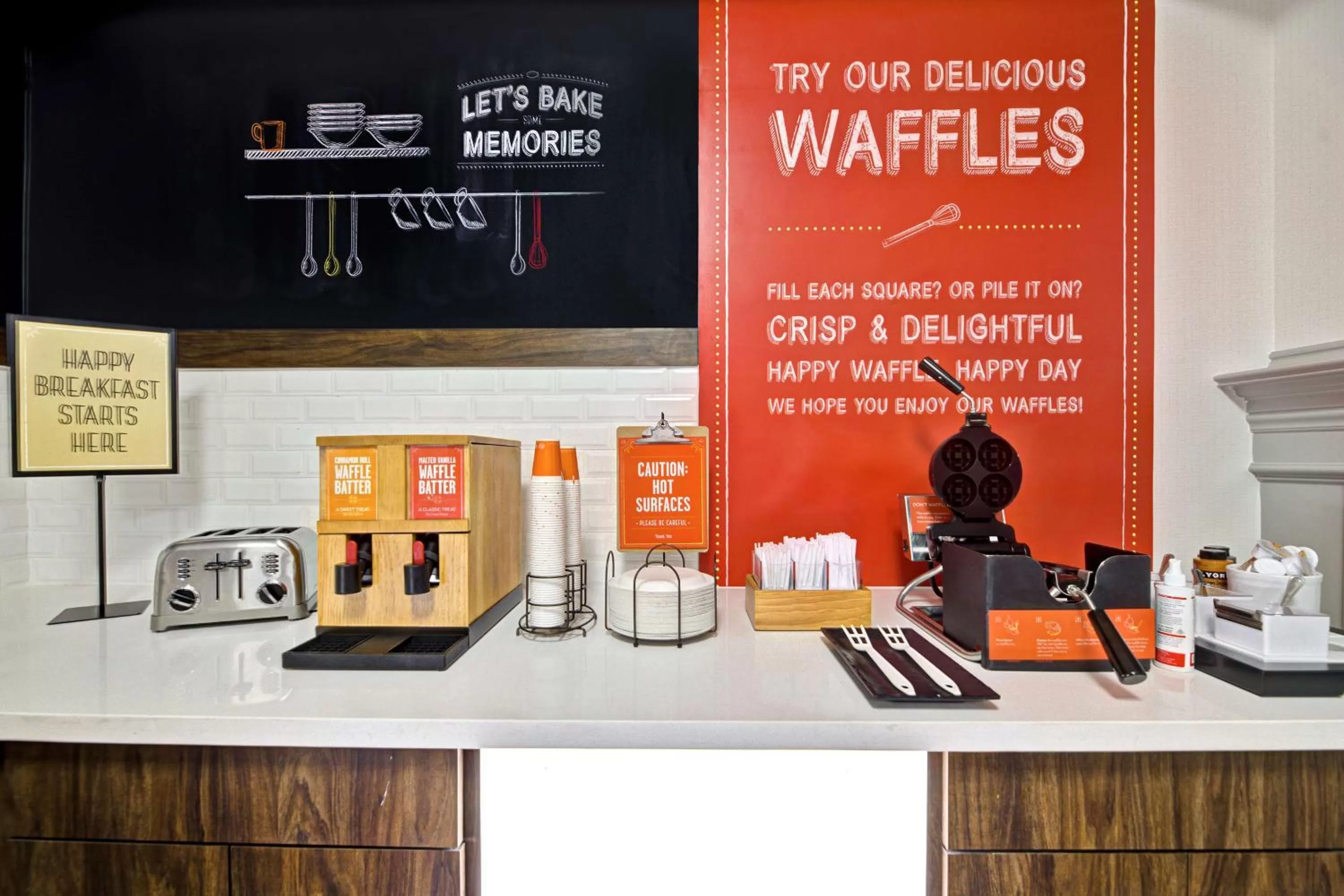 Breakfast in Hampton Inn & Suites Nacogdoches