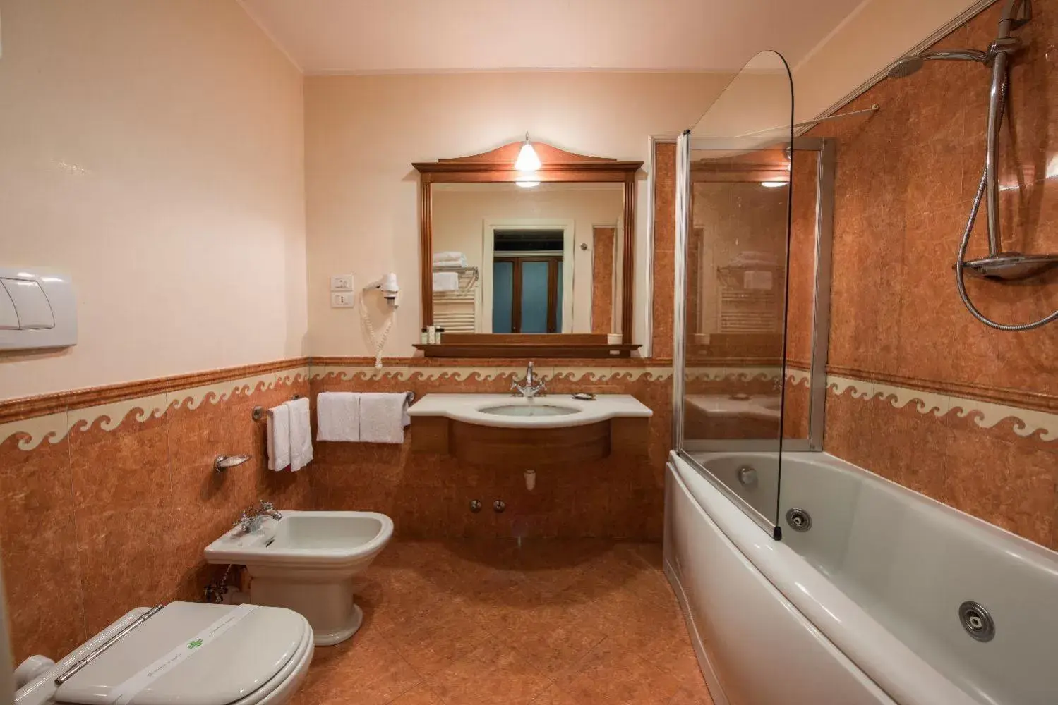 Bathroom in Hotel Bramante