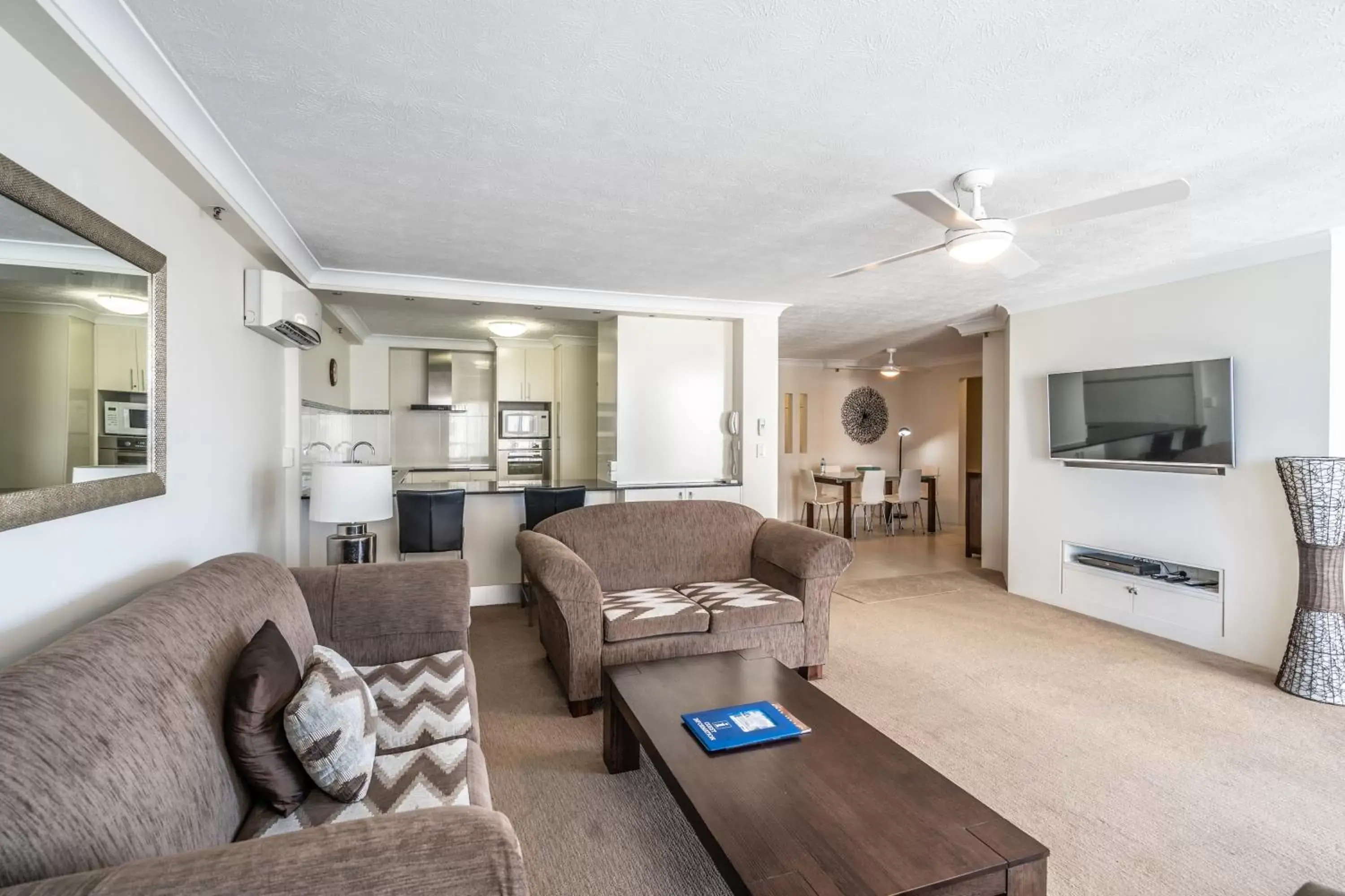 Seating Area in Biarritz Apartments