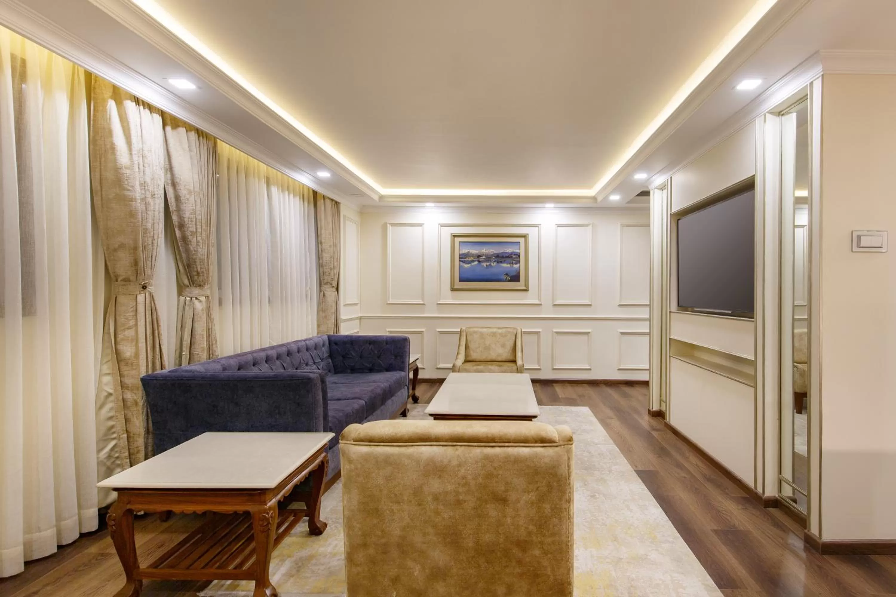 Living room in Hotel Shanker-Palatial Heritage Kathmandu