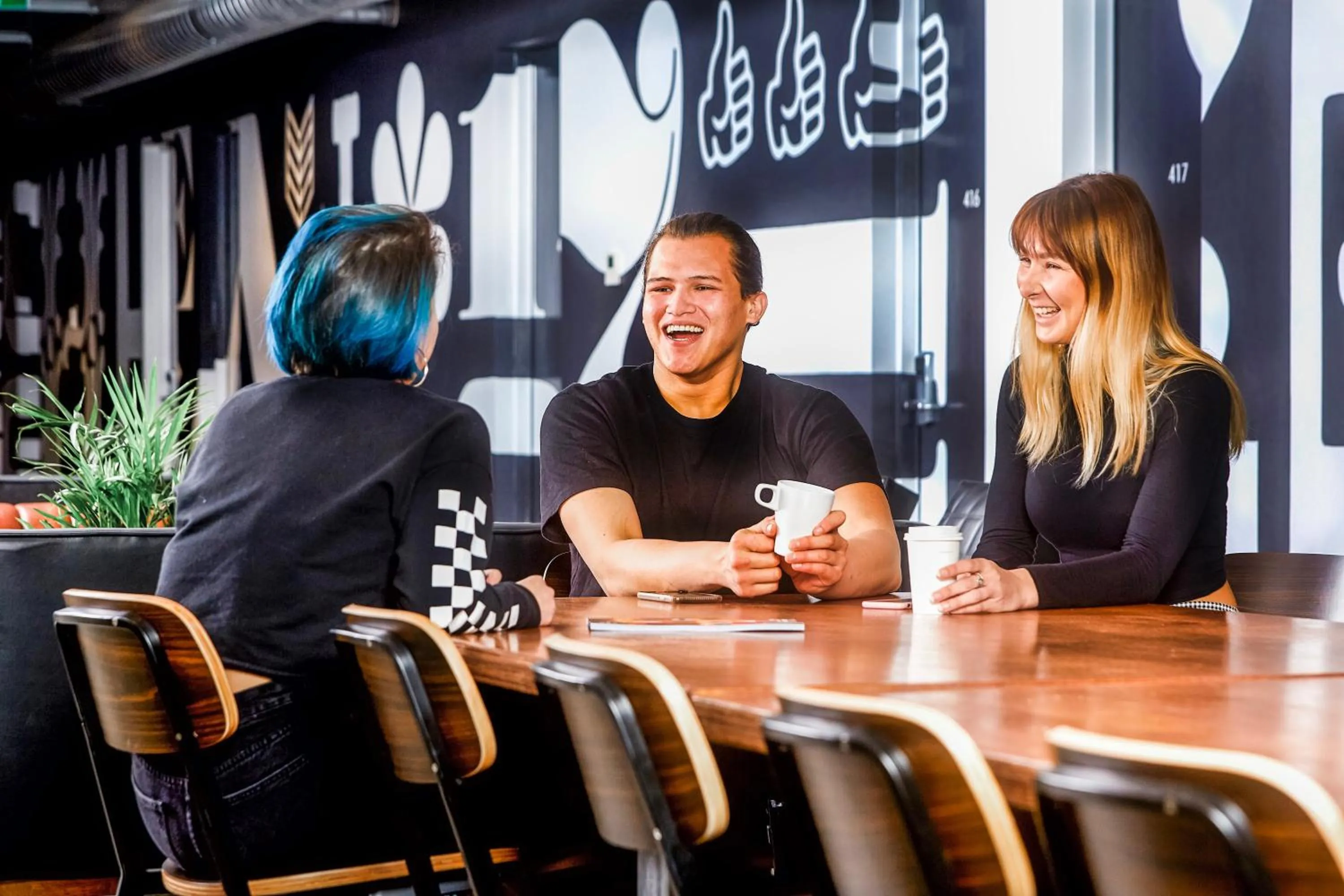 Seating area in The Village Melbourne