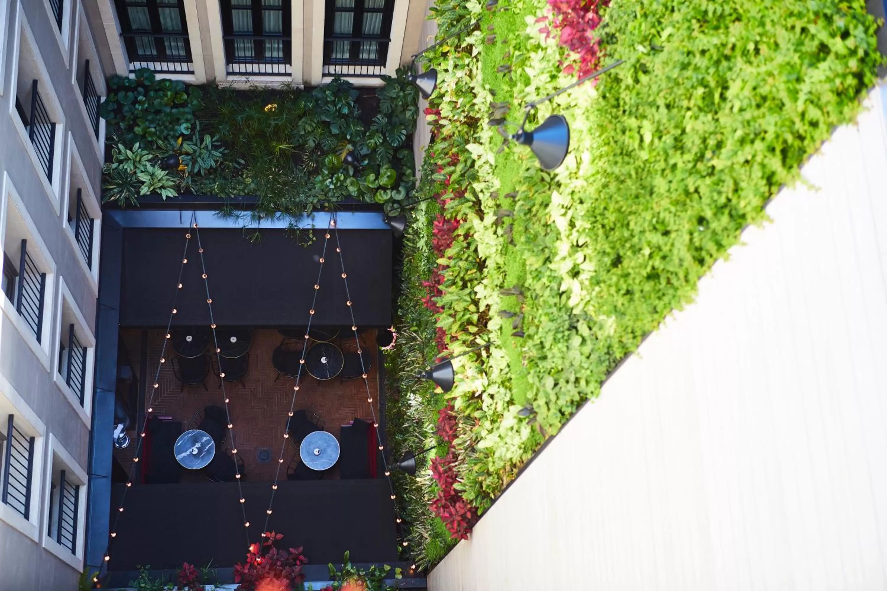 Patio in Wittmore Hotel - Adults Only, Small Luxury Hotels