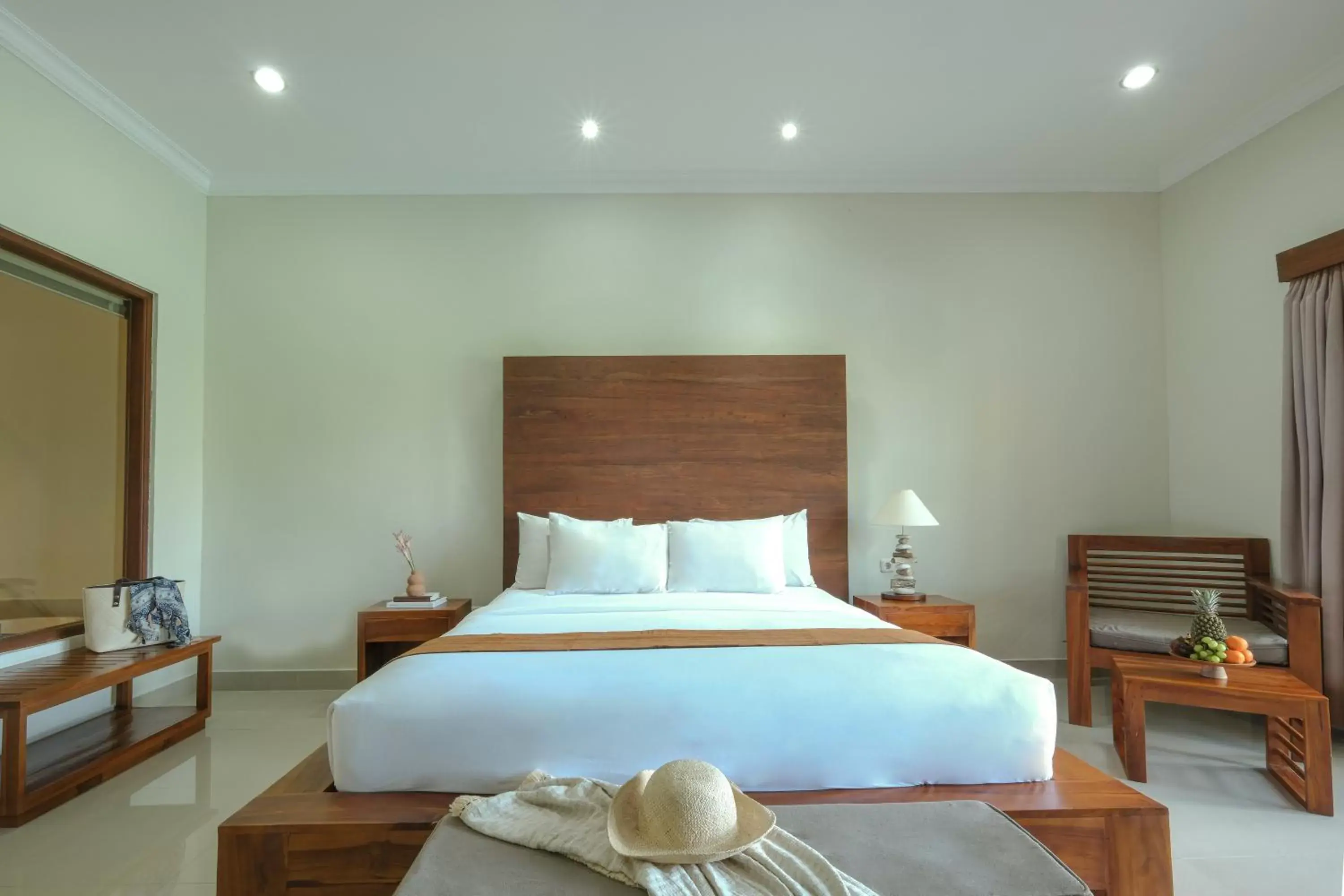 Bedroom, Bed in Artini Bisma Ubud Hotel