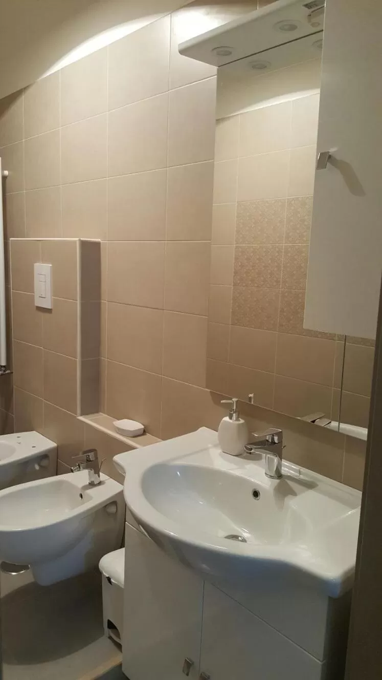 Bathroom in Pompei Ruins