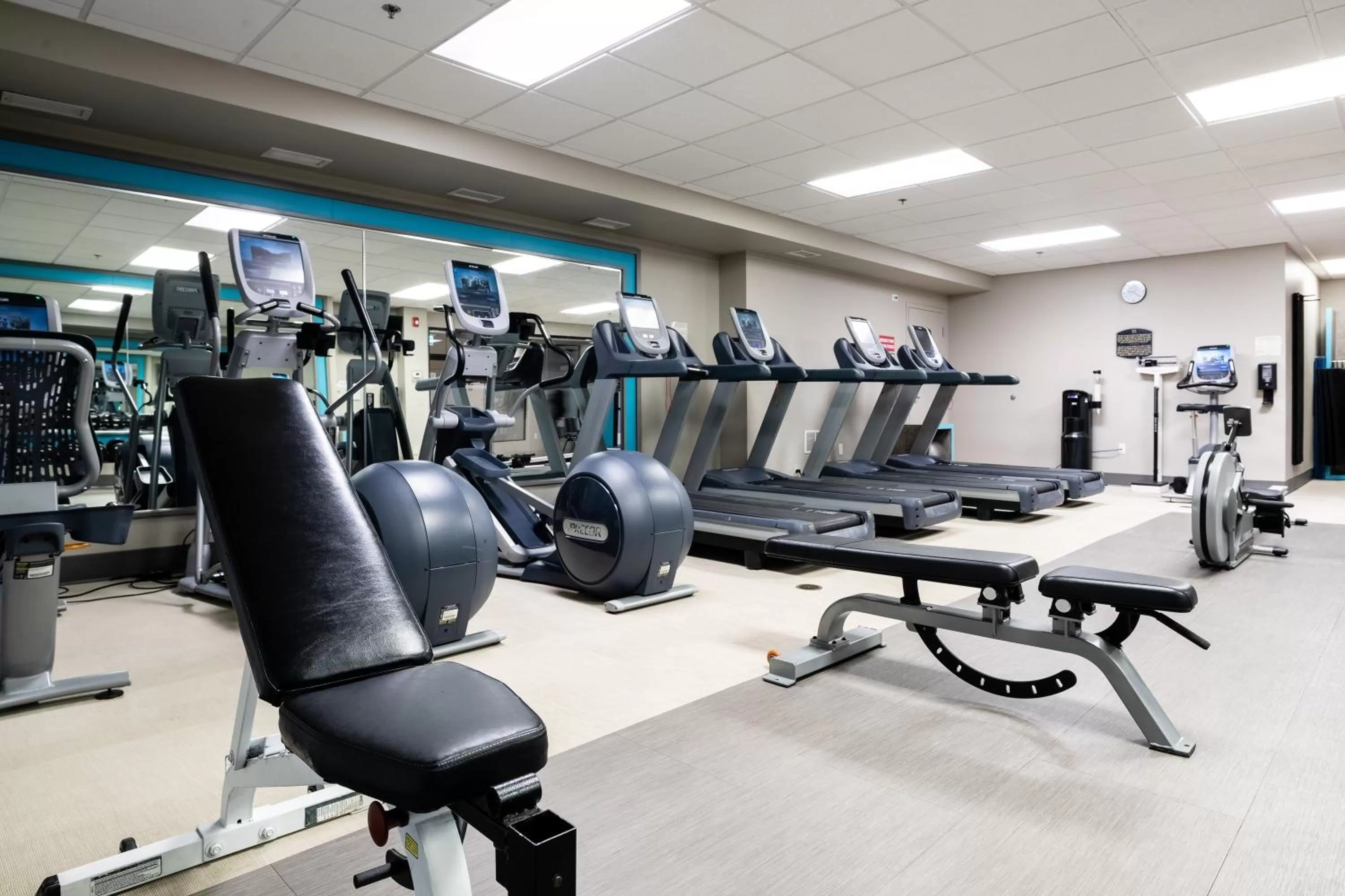 Fitness centre/facilities in Crowne Plaza Hotel Moncton Downtown by IHG
